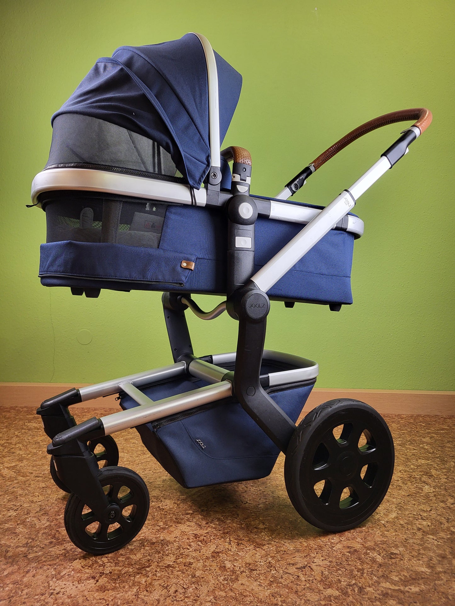 Joolz - Day 3 Earth Parrot Blue Kombikinderwagen Blau / Sehr Gut Kinderwagen 17