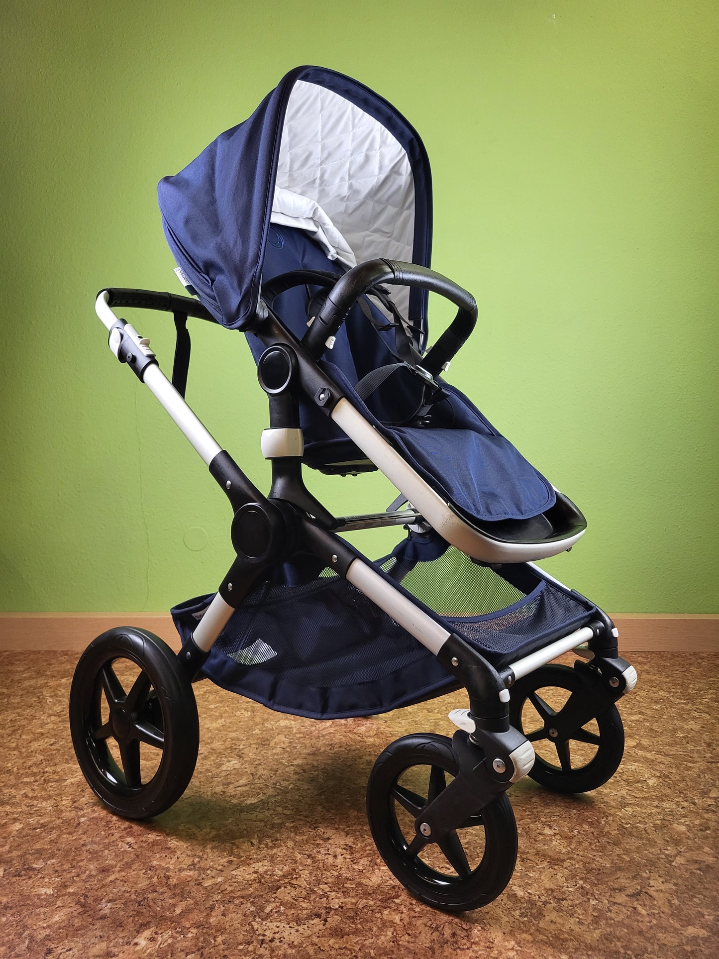Bugaboo - Fox 1 Kombikinderwagen - Gutem Zustand Blau / Gut Kinderwagen 4