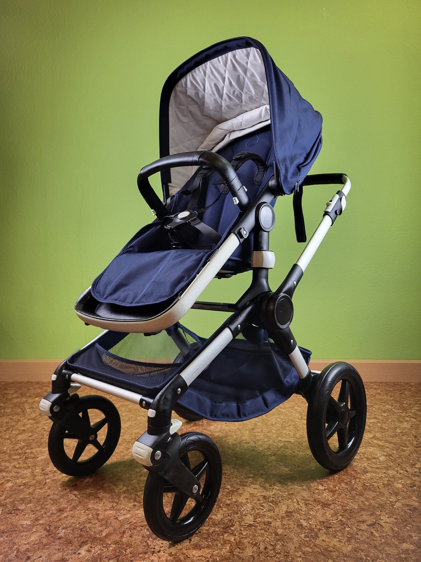 Bugaboo - Fox 1 Kombikinderwagen - Gutem Zustand Blau / Gut Kinderwagen 5
