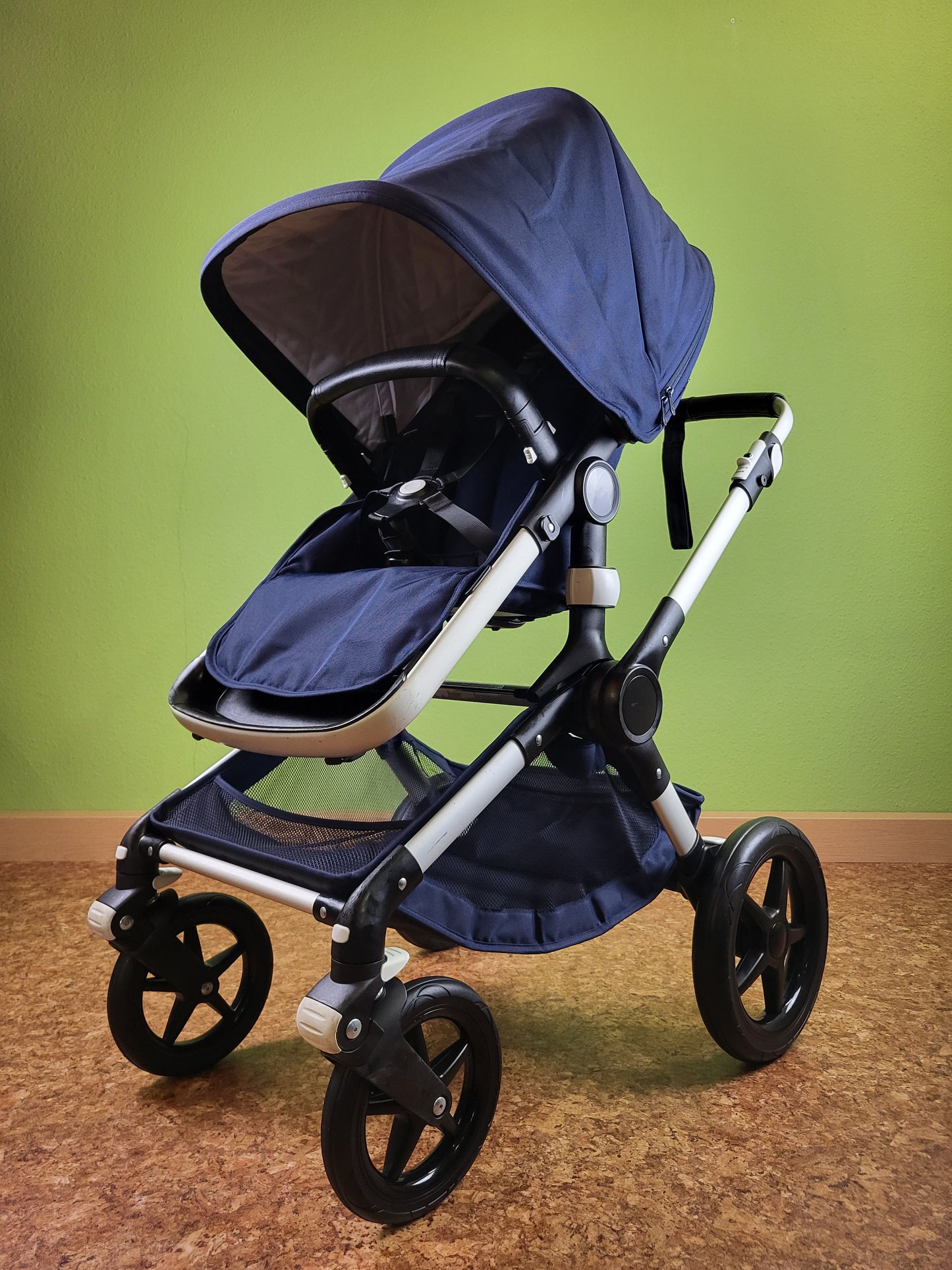 Bugaboo - Fox 1 Kombikinderwagen - Gutem Zustand Blau / Gut Kinderwagen 6