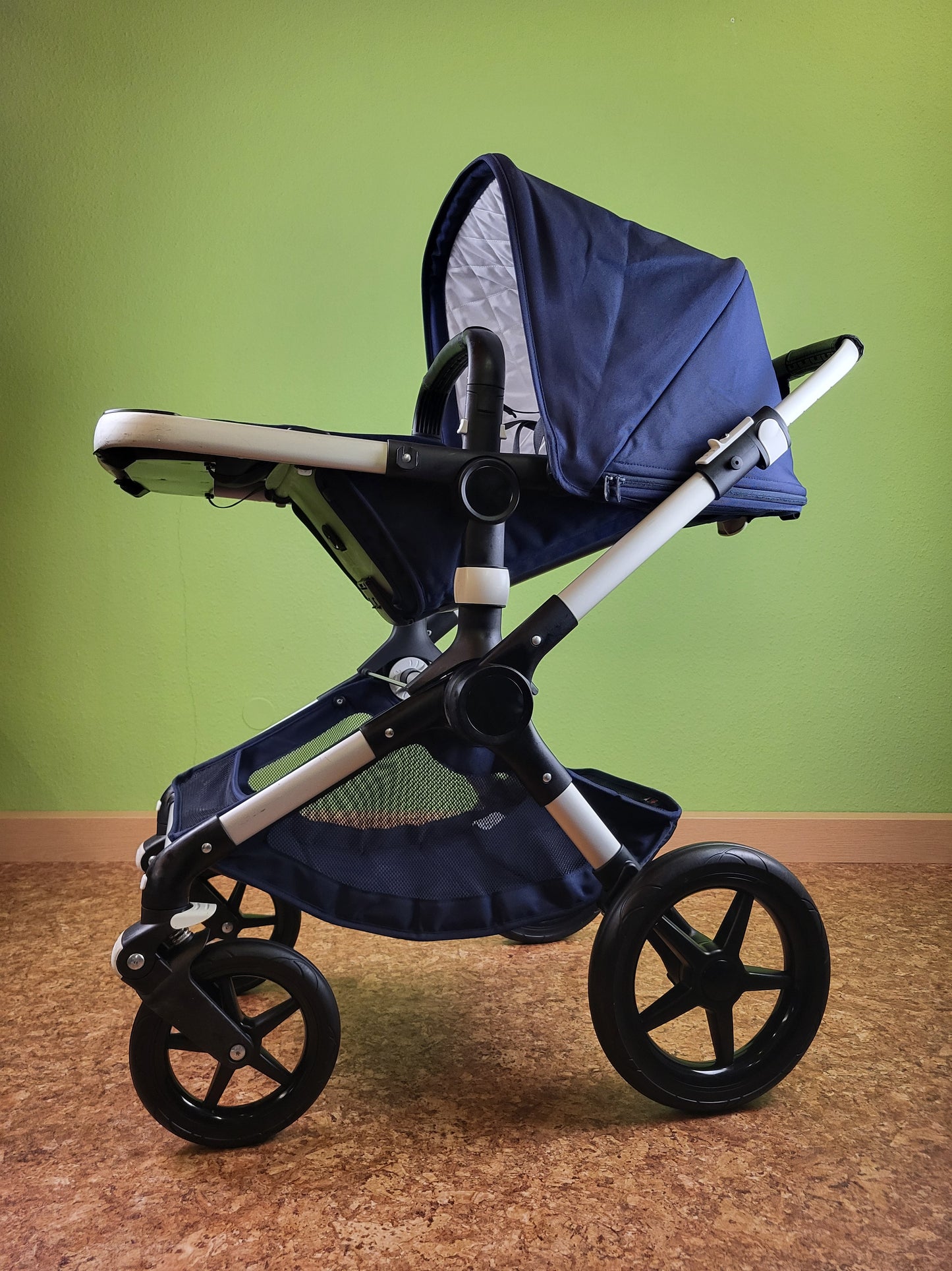 Bugaboo - Fox 1 Kombikinderwagen - Gutem Zustand Blau / Gut Kinderwagen 8