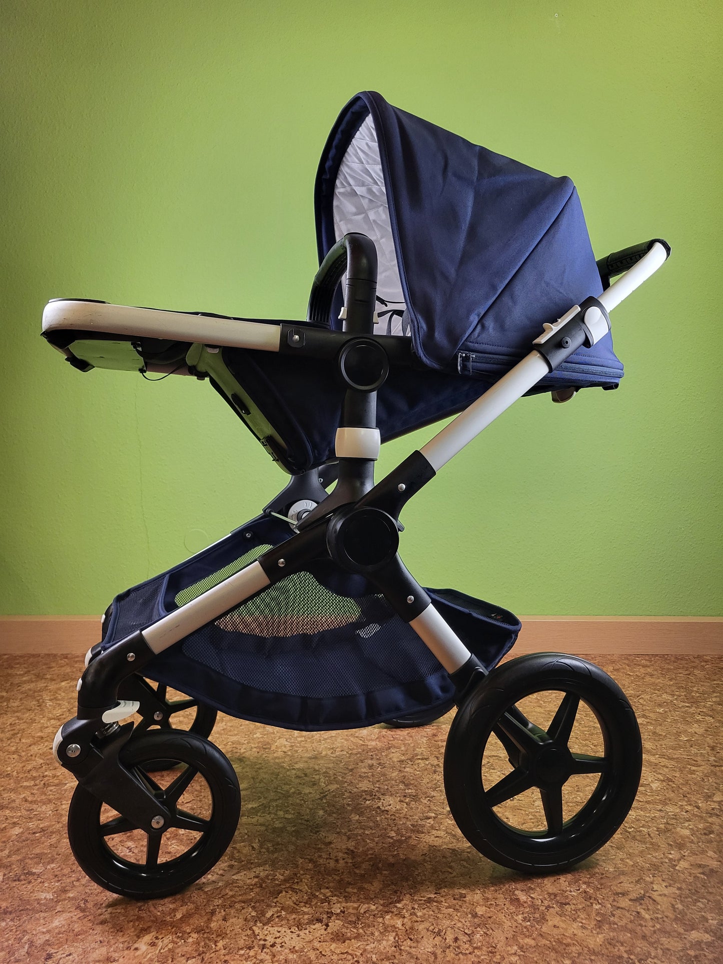 Bugaboo - Fox 1 Kombikinderwagen - Gutem Zustand Blau / Gut Kinderwagen 9