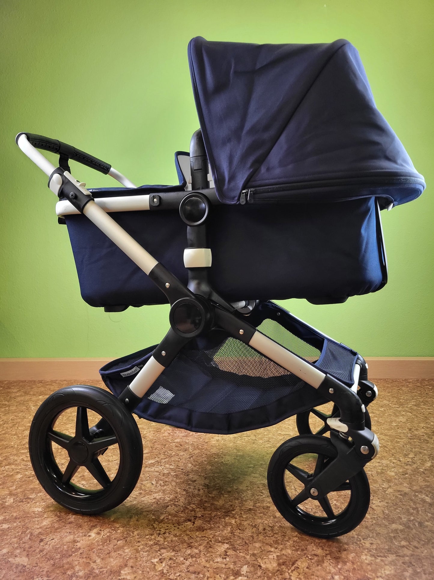 Bugaboo - Fox 1 Kombikinderwagen - Gutem Zustand Blau / Gut Kinderwagen 14