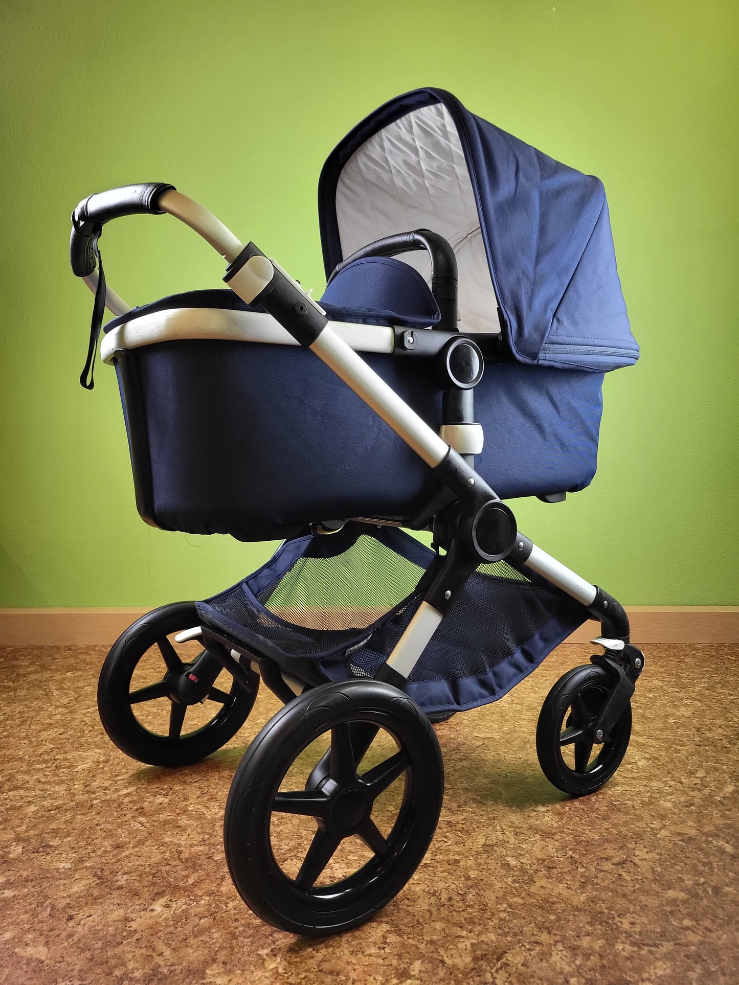 Bugaboo - Fox 1 Kombikinderwagen - Gutem Zustand Blau / Gut Kinderwagen 17