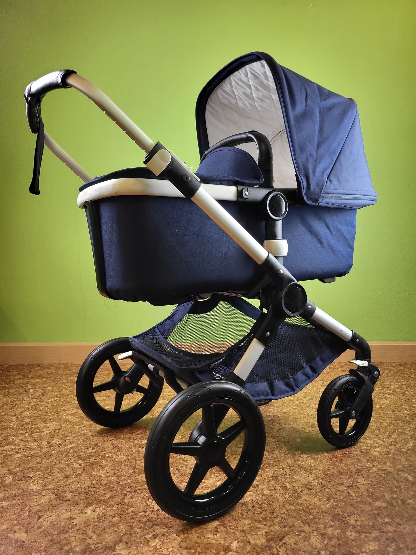 Bugaboo - Fox 1 Kombikinderwagen - Gutem Zustand Blau / Gut Kinderwagen 18