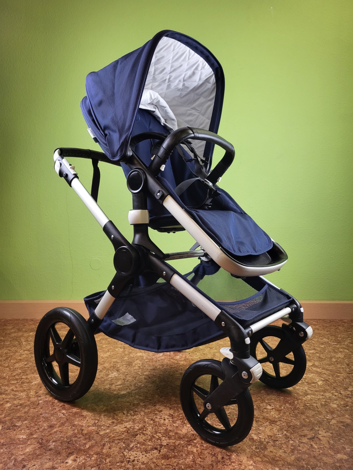 Bugaboo - Fox 1 Kombikinderwagen - Gutem Zustand Blau / Gut Kinderwagen 2
