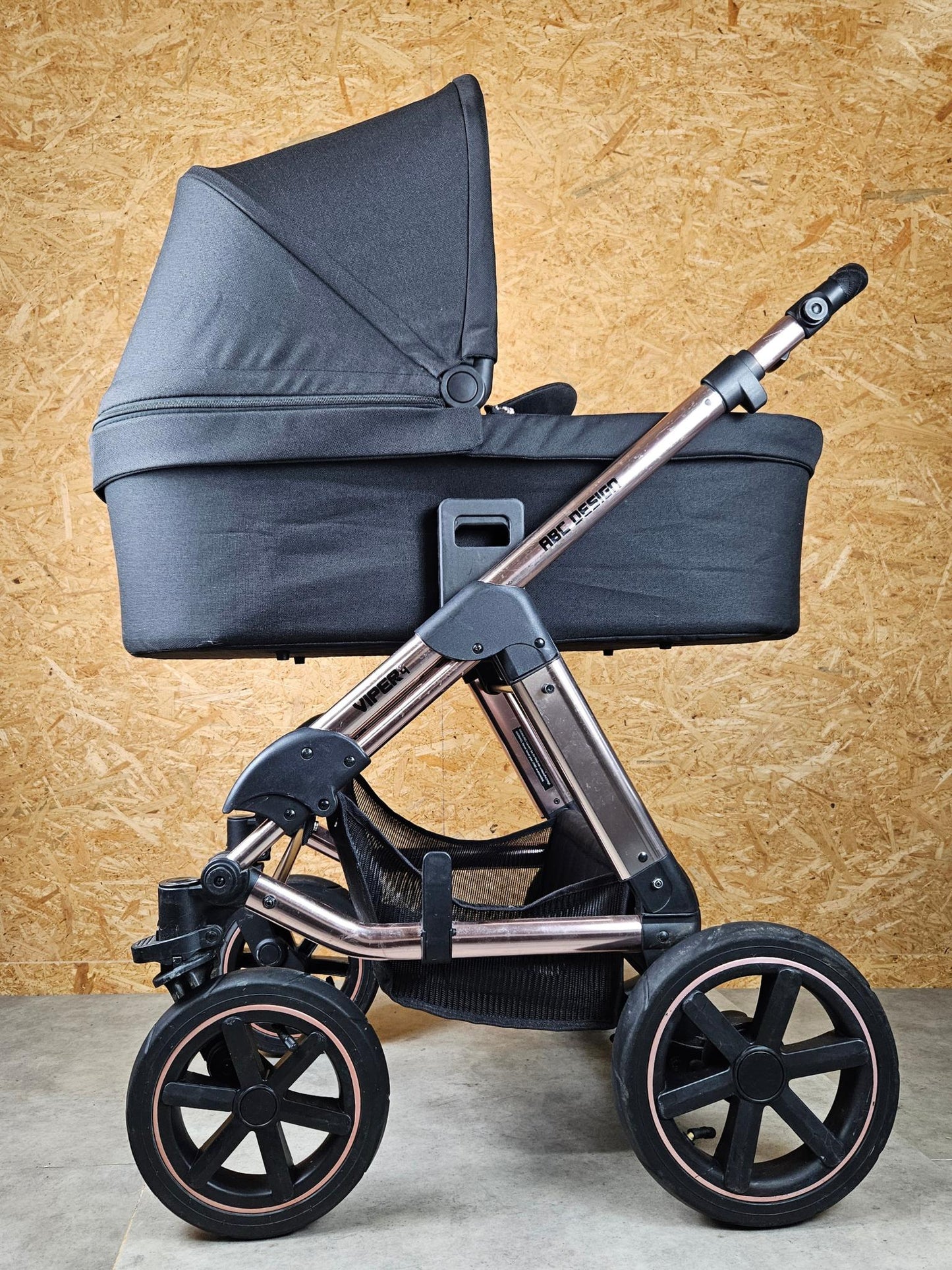 ABC Design - Viper 4 Air Diamond Edition Kombikinderwagen - Rose Gold - in sehr gutem Zustand