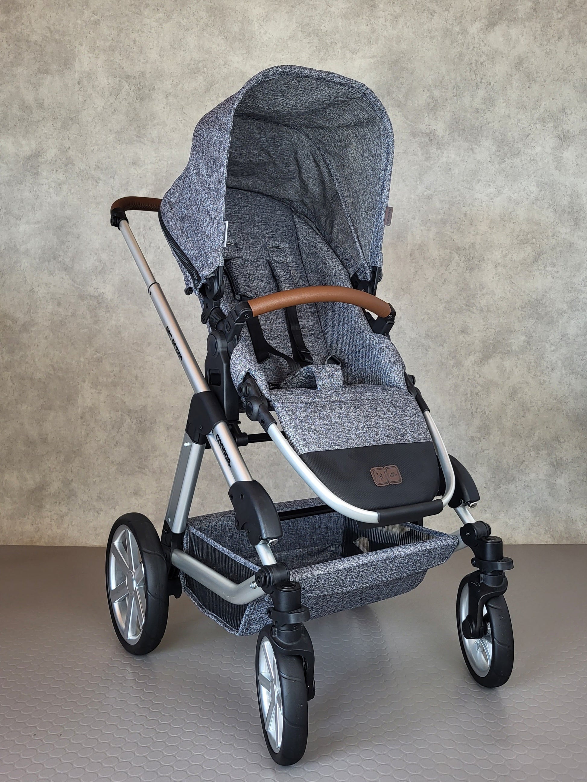 Abc Design - Condor 4 Kombikinderwagen Grau / Wie Neu Kinderwagen