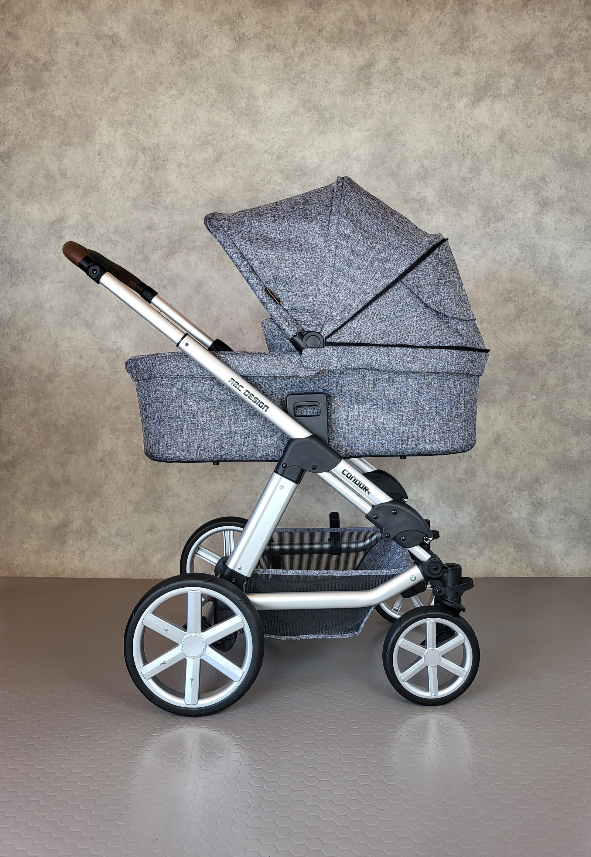 Abc Design - Condor 4 Kombikinderwagen Grau / Wie Neu Kinderwagen