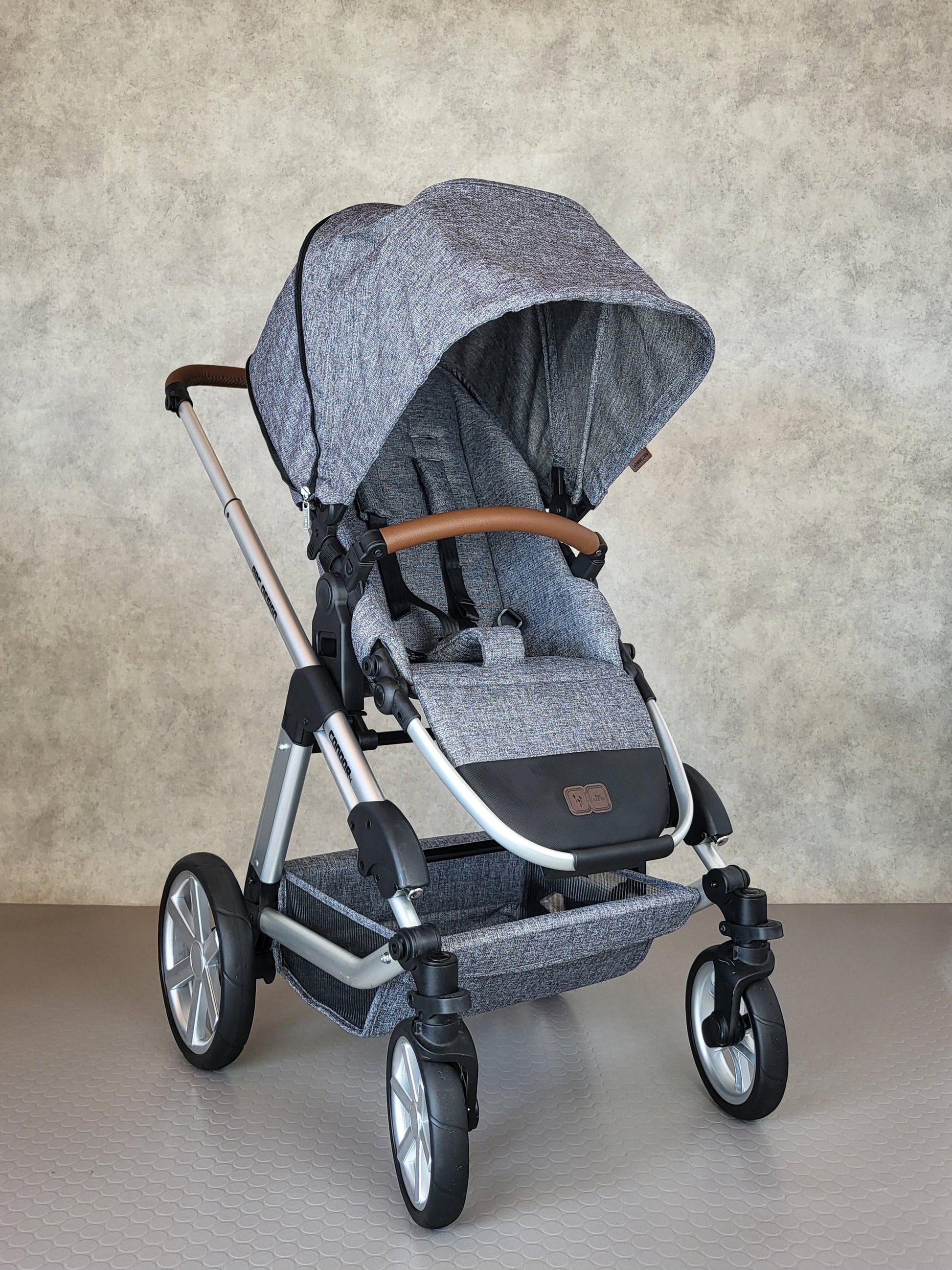 Abc Design - Condor 4 Kombikinderwagen Grau / Wie Neu Kinderwagen