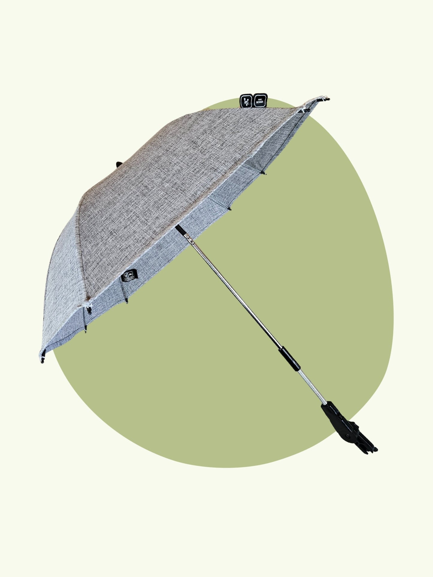 ABC Design - Condor 4 Kombikinderwagen (Sportsitz und Babywanne) inkl. Fußsack, Regenschirm u.v.m. - Grau in gutem Zustand