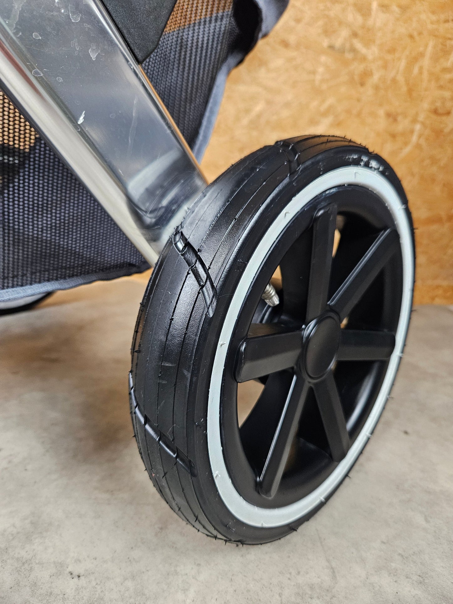 ABC-Design Salsa 4 Air Diamond Edition - Kinderwagen (Gestell und Sportsitz) - Asphalt - in gutem Zustand