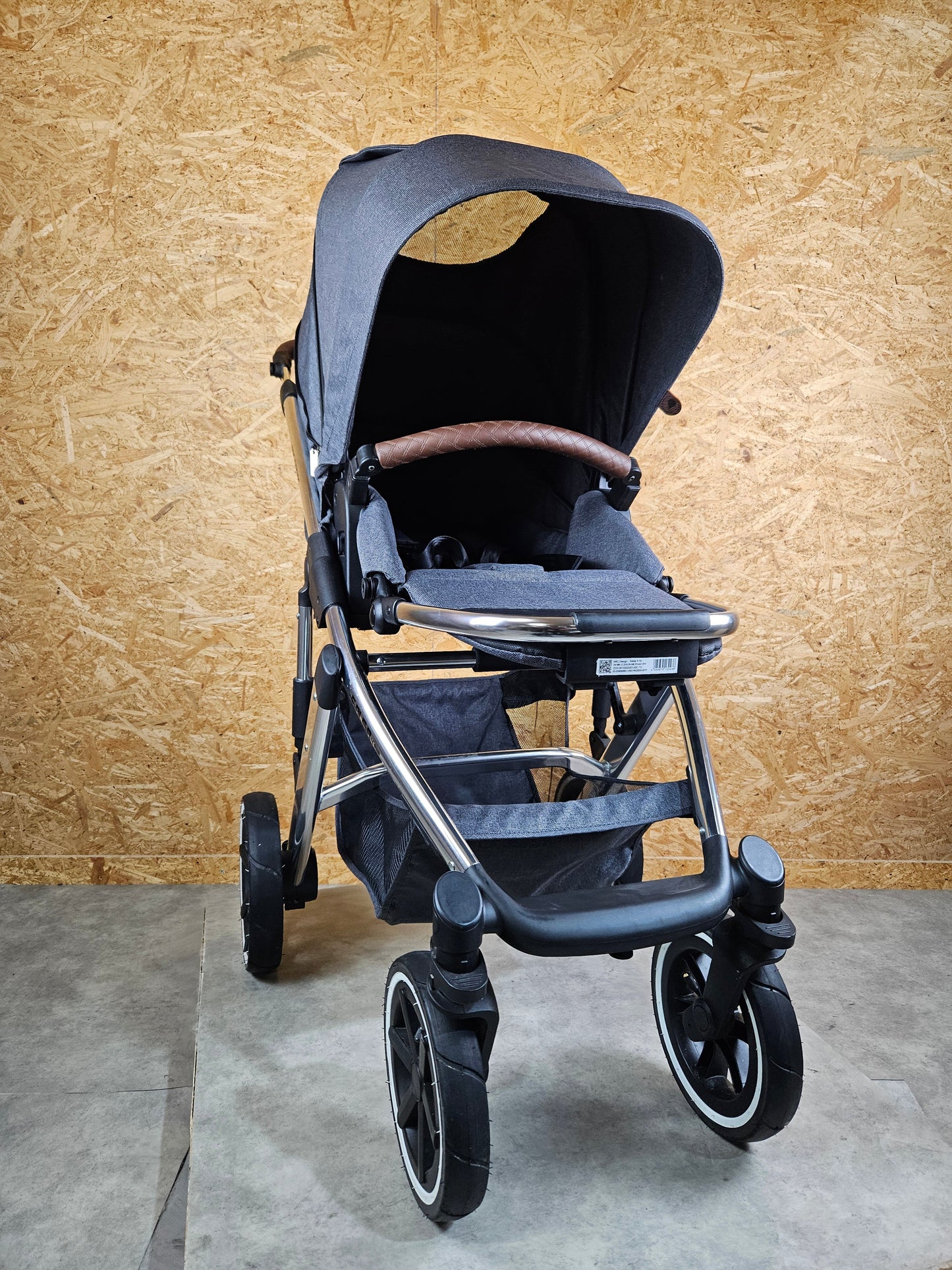 Salsa 4 Air Diamond Edition - Kinderwagen (sportsitz) - Asphalt - in sehr Gutem Zustand Grau / sehr Gut 11