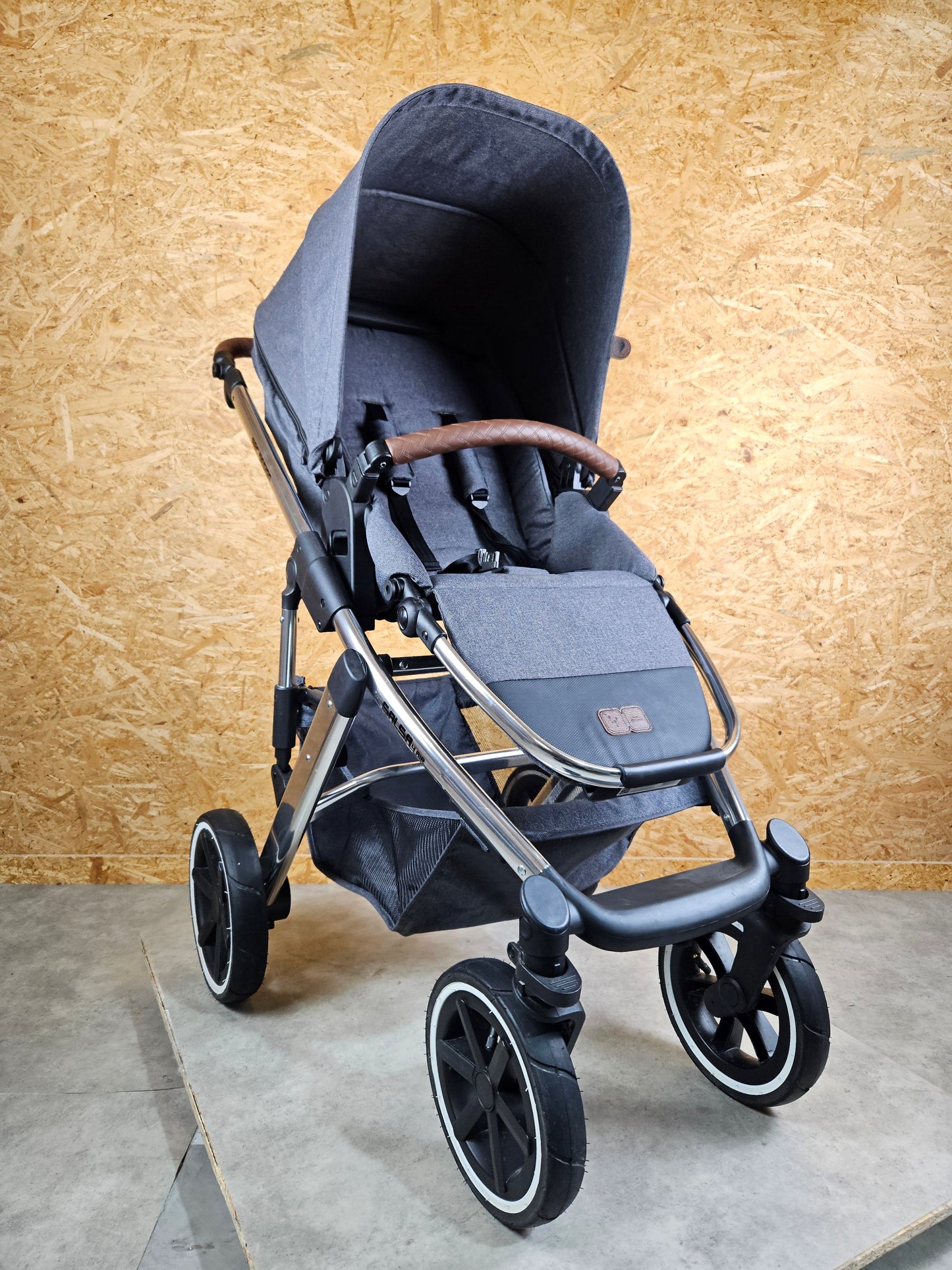 Salsa 4 Air Diamond Edition - Kinderwagen (sportsitz) - Asphalt - in sehr Gutem Zustand Grau / sehr Gut 8
