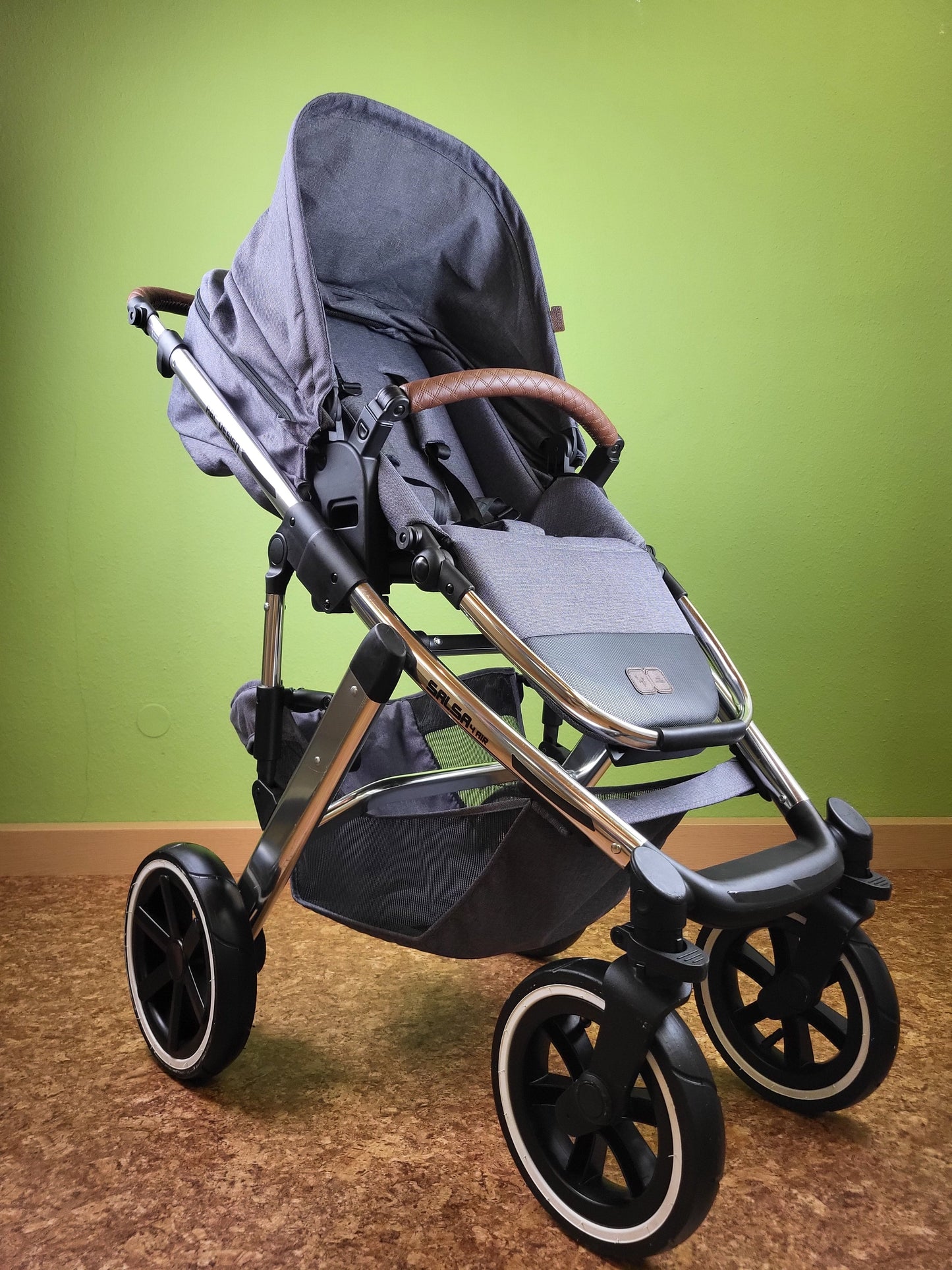 Abc Design - Salsa 4 Air Diamond Edition Kombikinderwagen Grau / Sehr Gut Empfehlungen 3