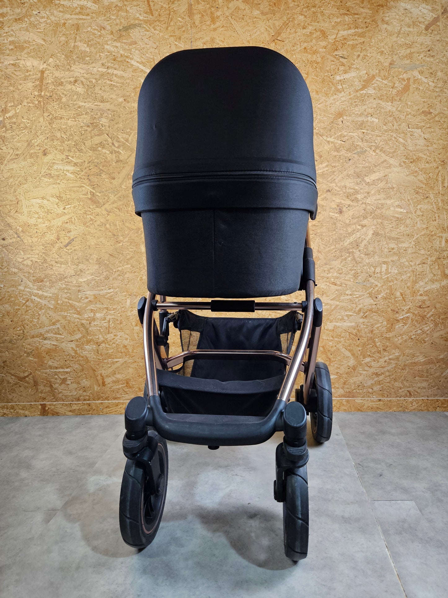 Abc Design - Salsa 4 Air Diamond Edition Kombikinderwagen - Rosé Schwarz - sehr Gutem Zustand / Gut Kinderwagen 20
