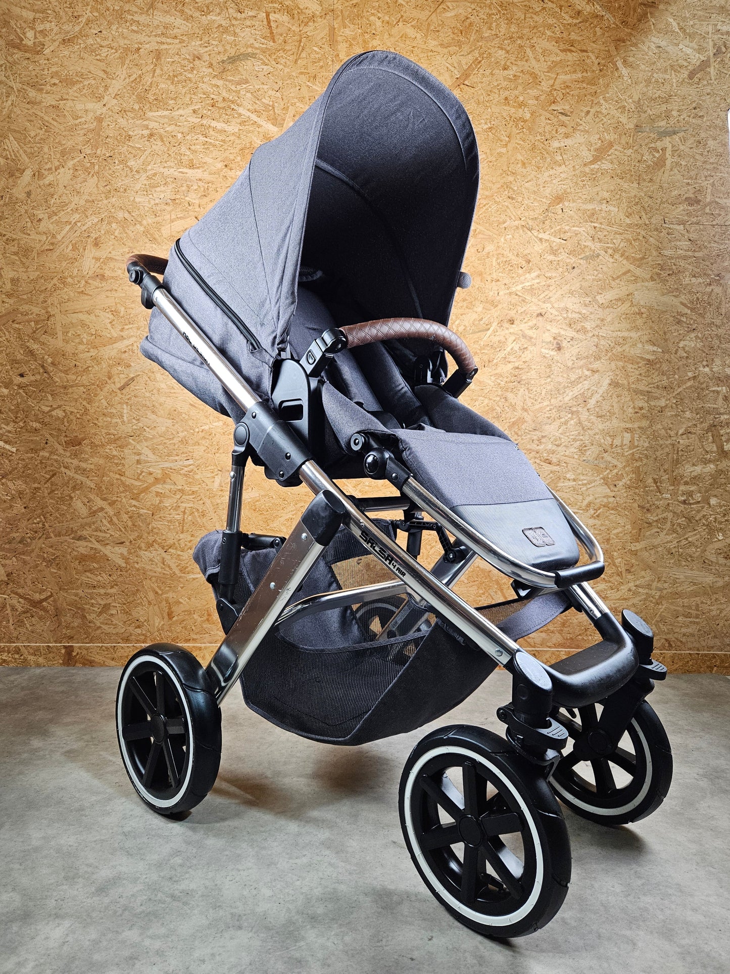 Abc Design - Salsa 4 Air Diamond Edition Kombikinderwagen (sportsitz und Babywanne) - Grau in Gutem Zustand Gut