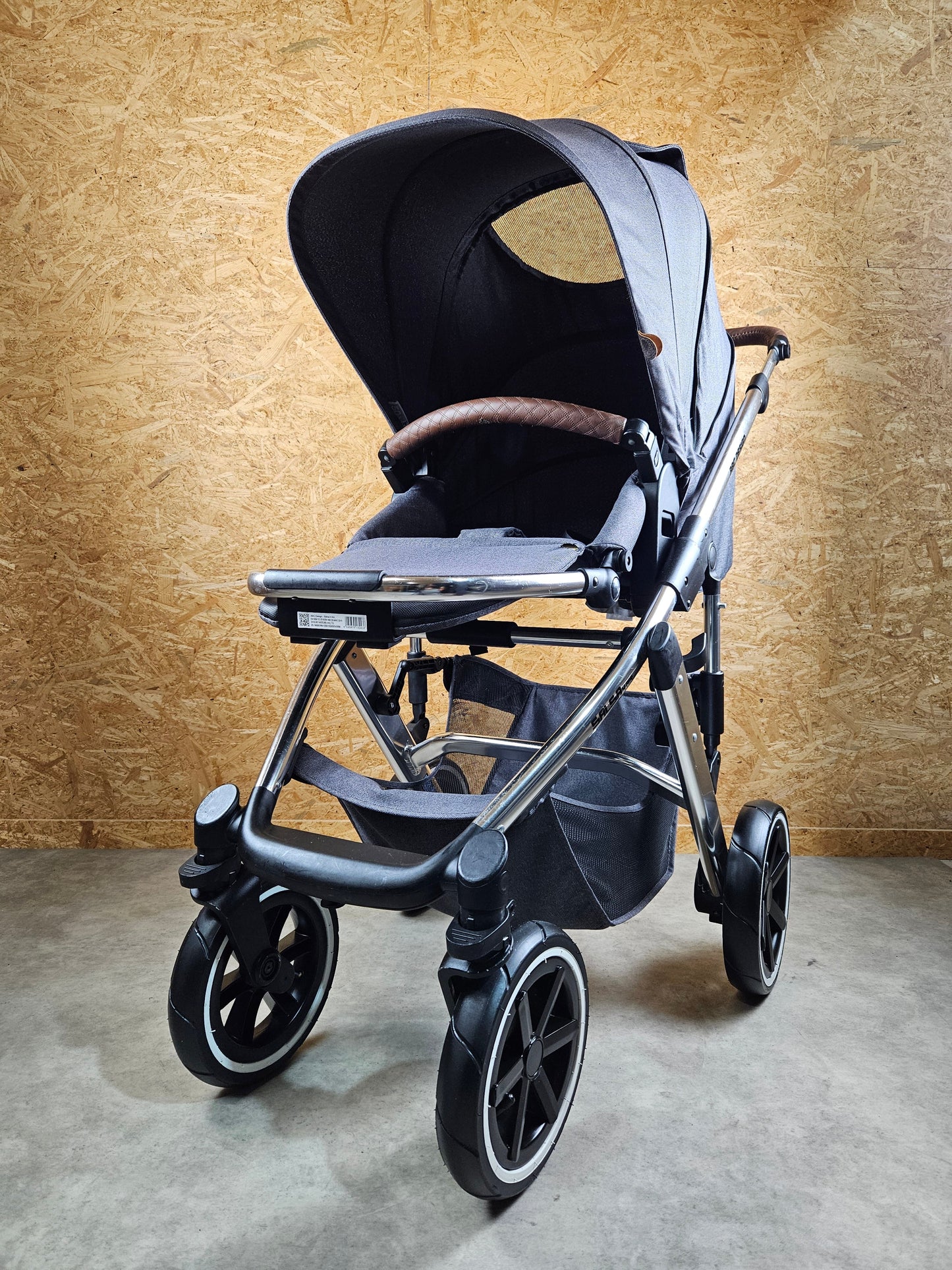 Abc Design - Salsa 4 Air Diamond Edition Kombikinderwagen (sportsitz und Babywanne) - Grau in Gutem Zustand Gut