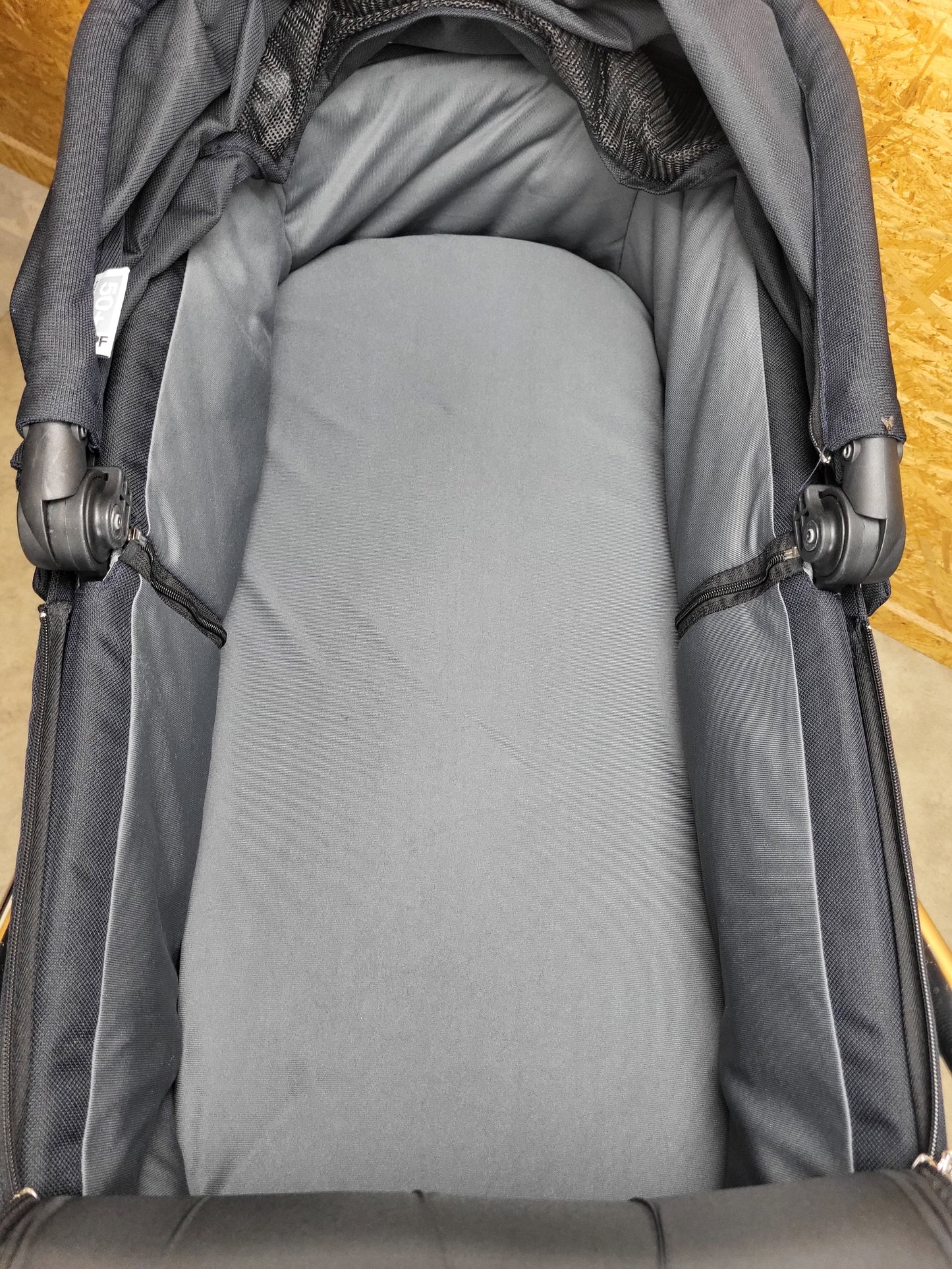 ABC Design - Salsa 4 Air Diamond Edition Kombikinderwagen (Sportsitz und Babywanne) - Blau in gutem Zustand