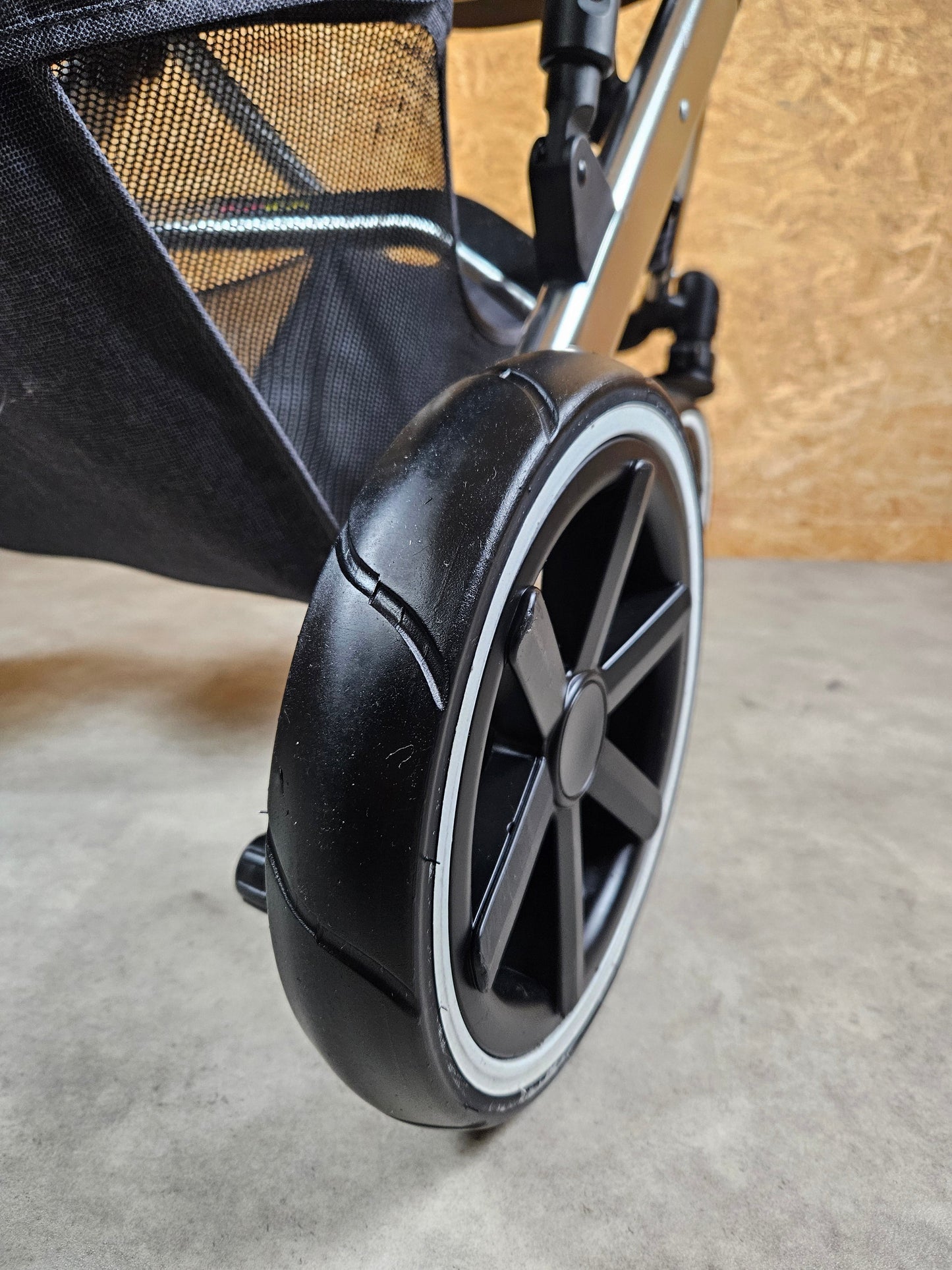 Abc Design - Salsa 4 Air Diamond Edition Kombikinderwagen (sportsitz und Babywanne) - Grau in Gutem Zustand Gut