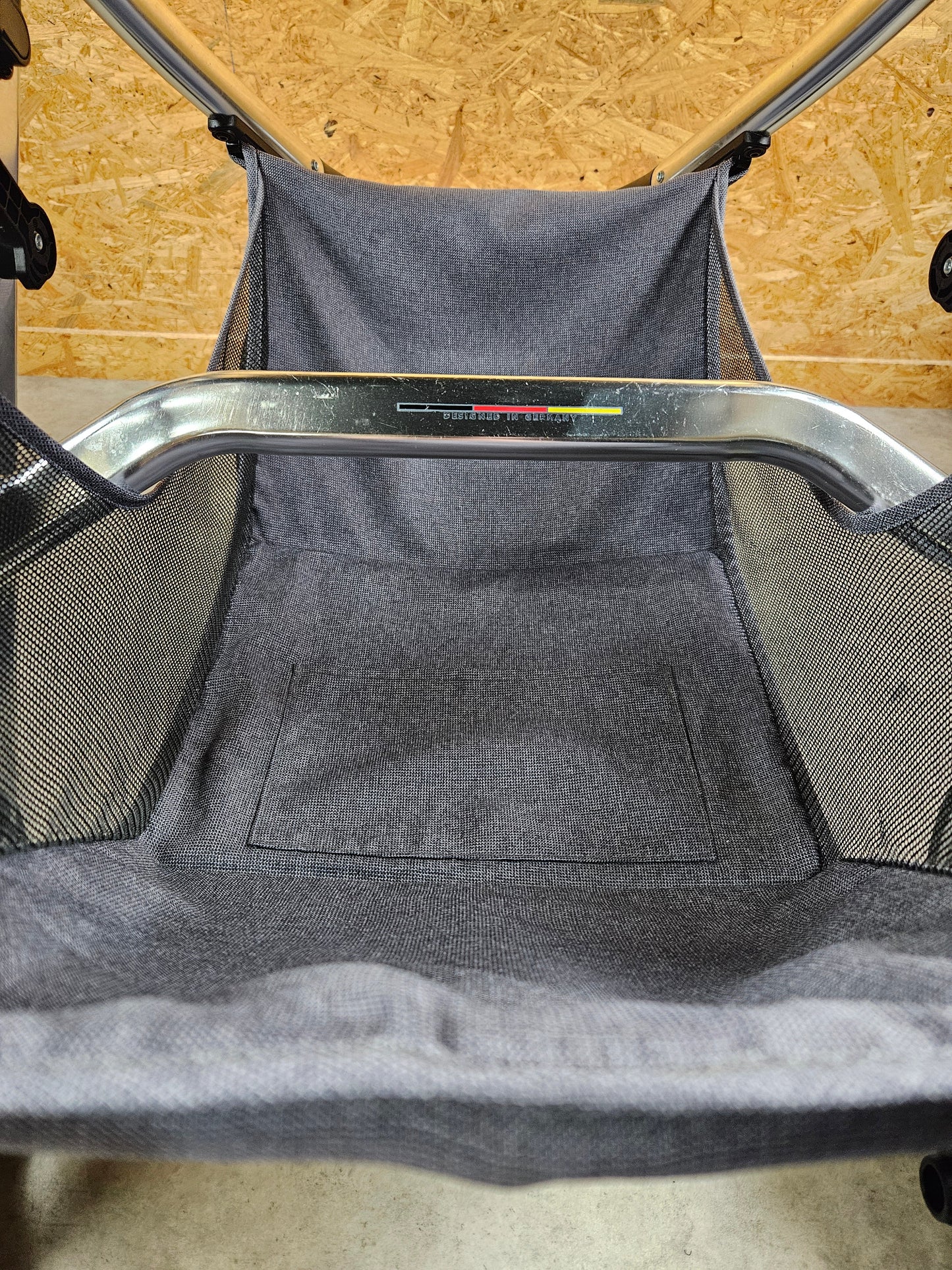 Abc Design - Salsa 4 Air Diamond Edition Kombikinderwagen (sportsitz und Babywanne) - Grau in Gutem Zustand Kinderwagen