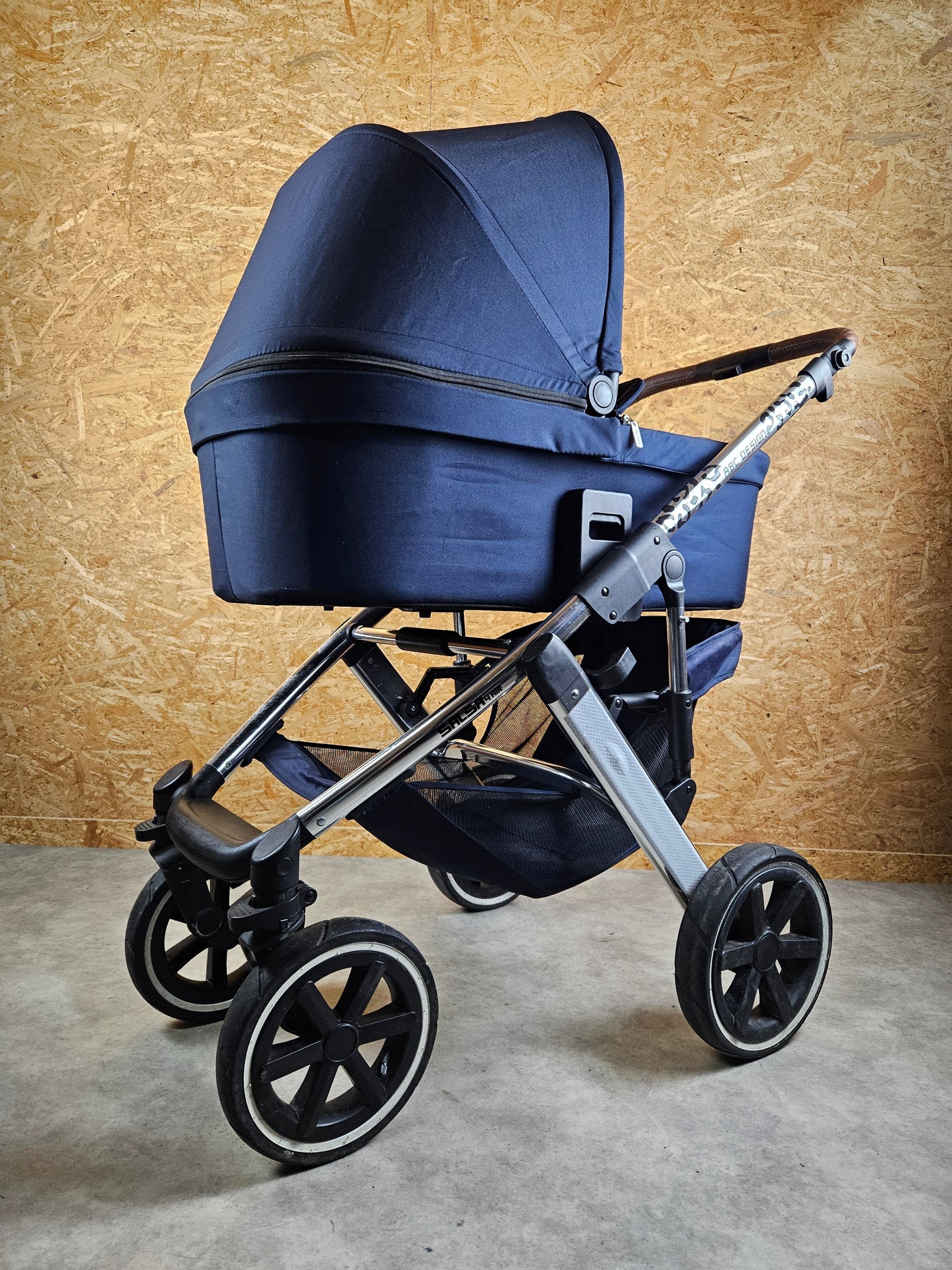 Abc Design - Salsa 4 Air Diamond Edition Kombikinderwagen (sportsitz und Babywanne) - Blau - in Gutem Zustand