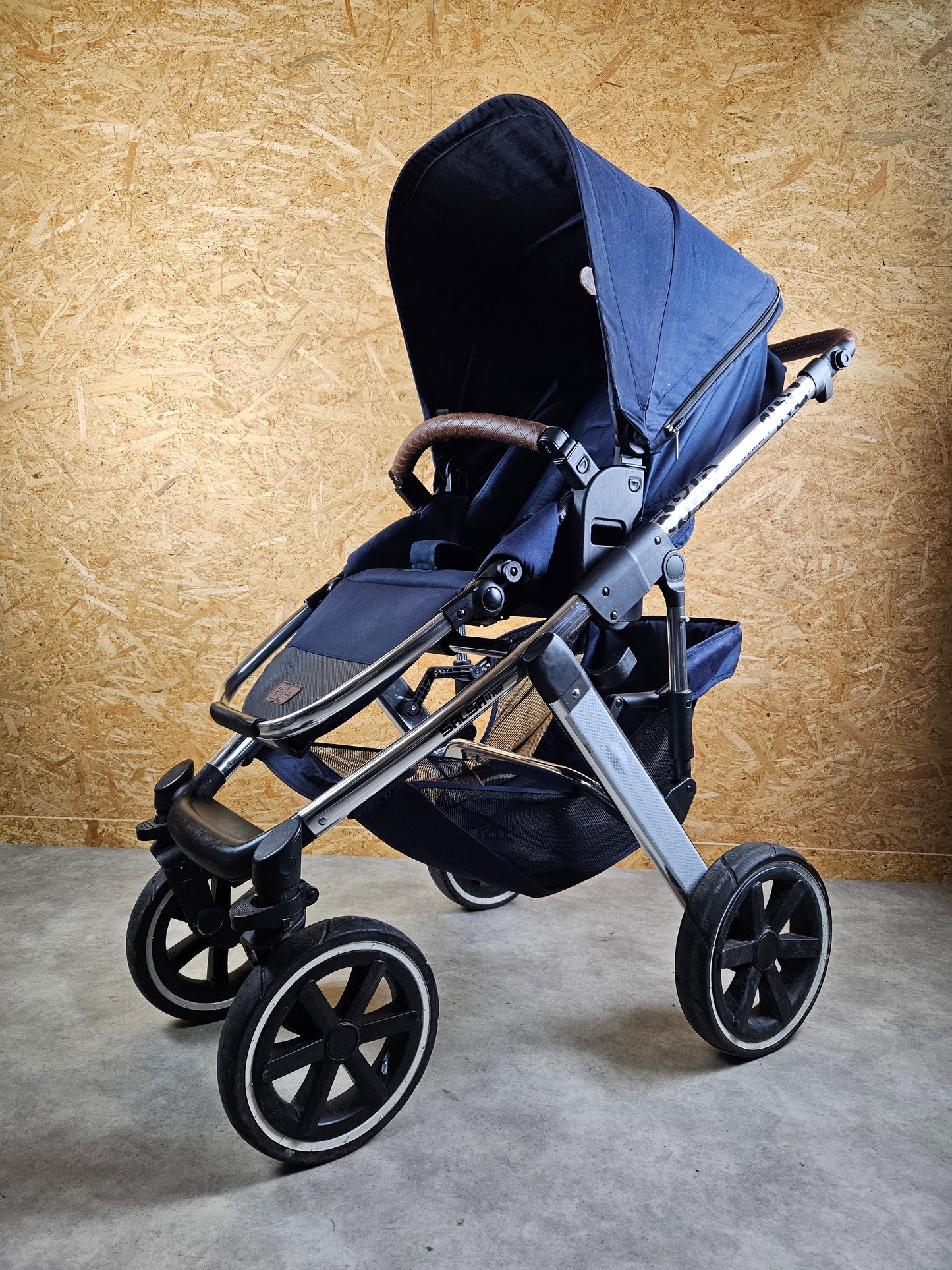 Abc Design - Salsa 4 Air Diamond Edition Kombikinderwagen (sportsitz und Babywanne) - Blau - in Gutem Zustand