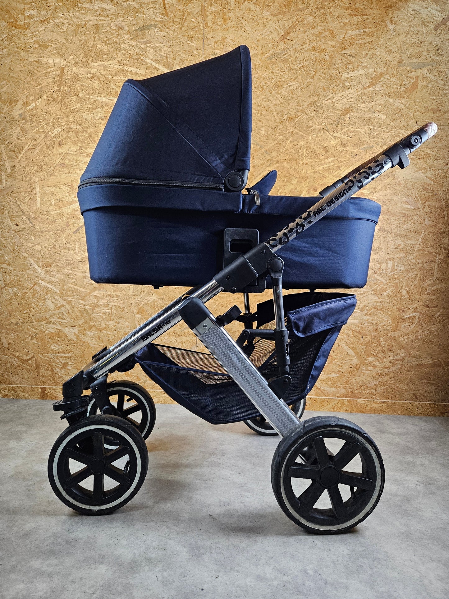 Abc Design - Salsa 4 Air Diamond Edition Kombikinderwagen (sportsitz und Babywanne) - Blau - in Gutem Zustand