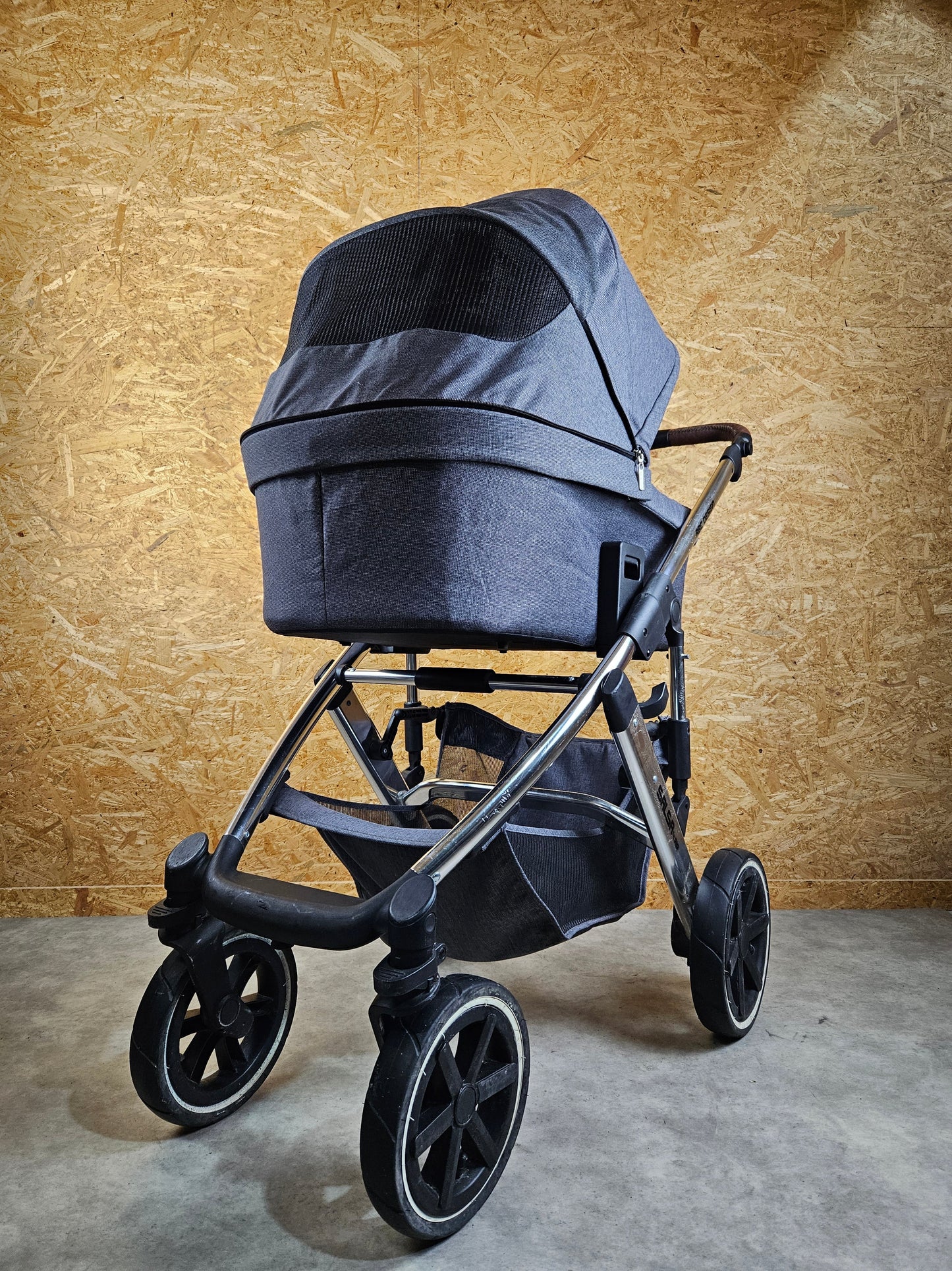 Abc Design - Salsa 4 Air Diamond Edition Kombikinderwagen (sportsitz und Babywanne) - Grau in sehr Gutem Zustand