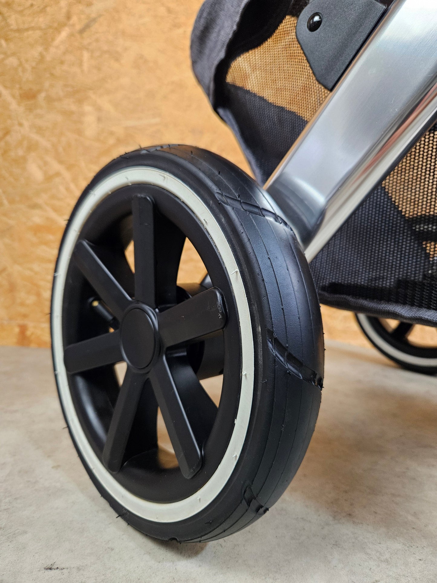 ABC Design - Salsa 4 Air Kombikinderwagen (Sportsitz und Babywanne) - Asphalt in sehr gutem Zustand