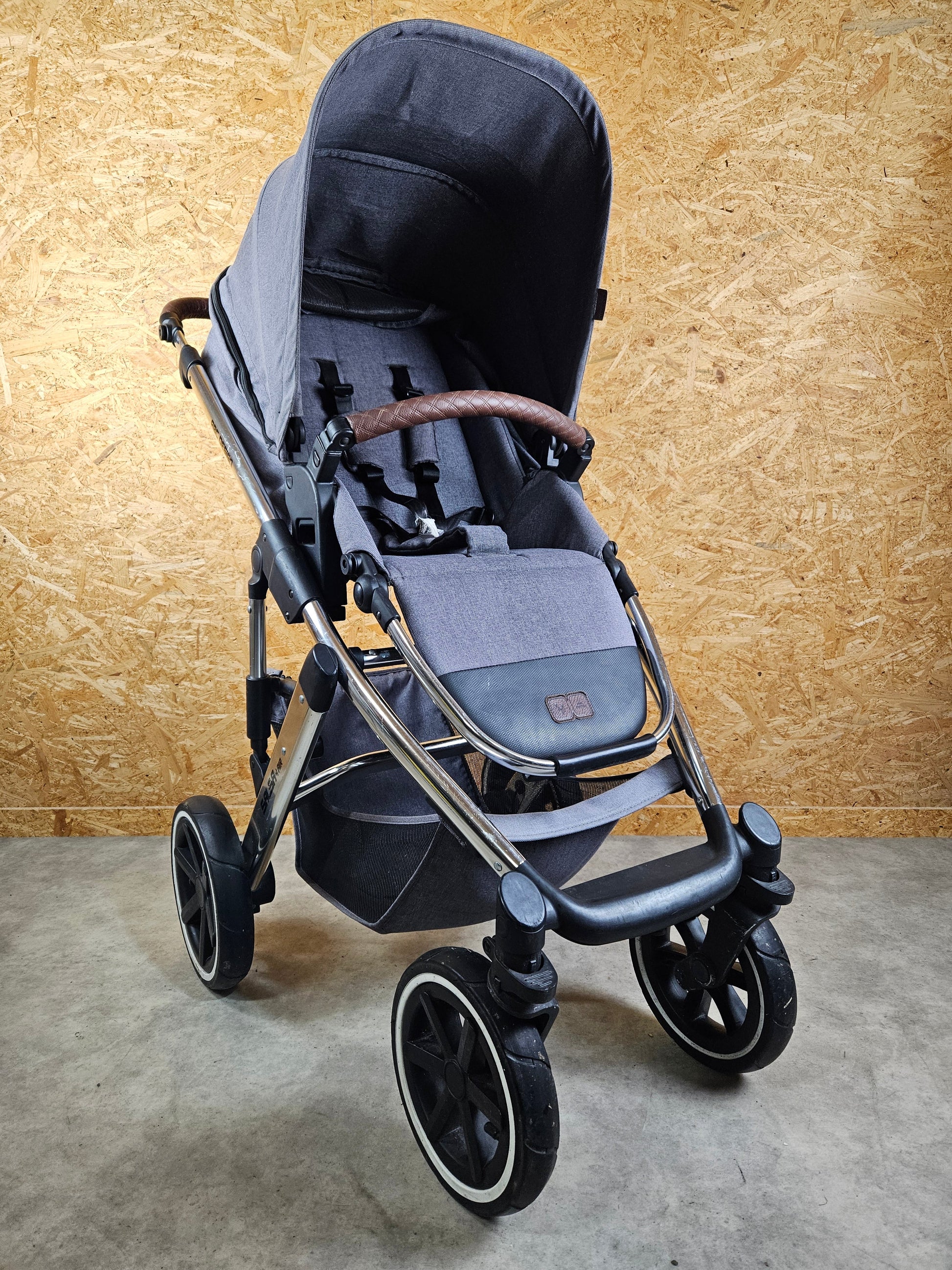 Abc Design - Salsa 4 Air Kombikinderwagen (sportsitz und Babywanne) Grau in Gutem Zustand Kinderwagen 2