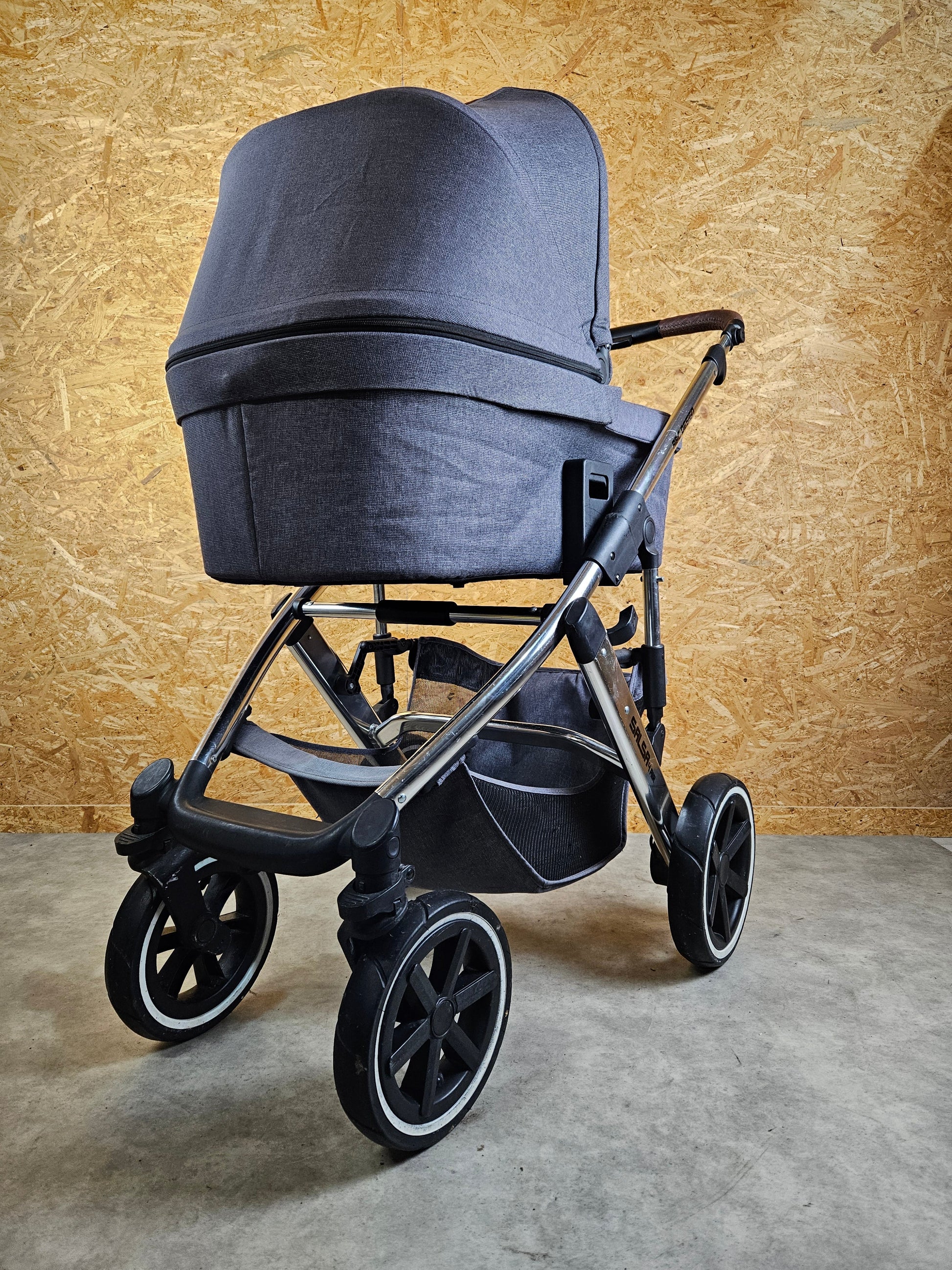 Abc Design - Salsa 4 Air Kombikinderwagen (sportsitz und Babywanne) Grau in Gutem Zustand Kinderwagen 5