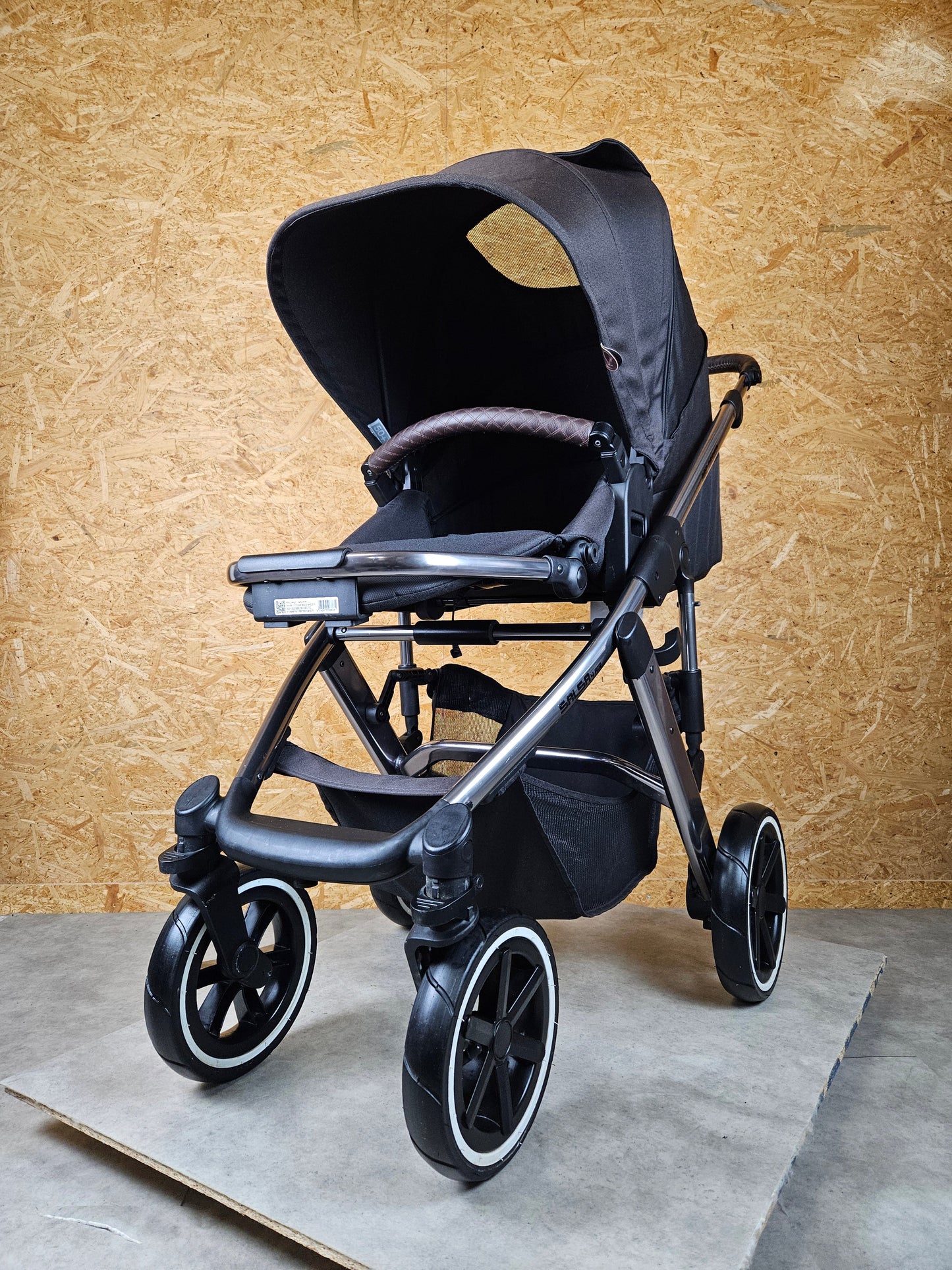 Abc Design - Salsa 4 Air Kombikinderwagen (sportsitz und Babywanne) Schwarz in sehr Gutem Zustand Kinderwagen 12