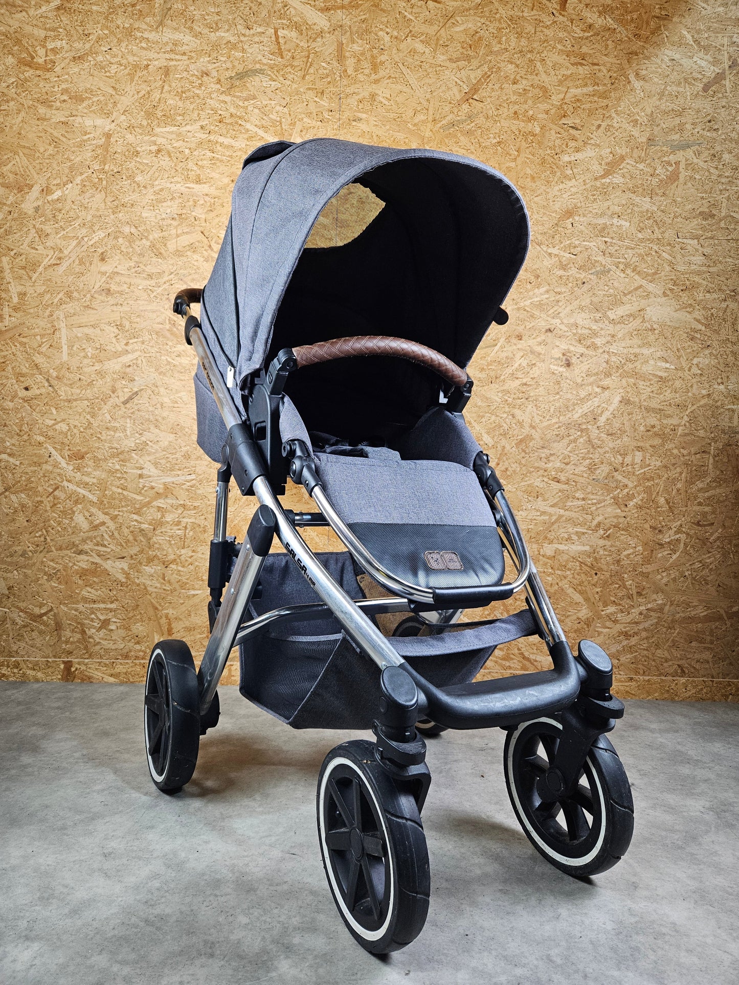 Abc Design - Salsa 4 Air Kombikinderwagen (sportsitz und Babywanne) Grau in Gutem Zustand Kinderwagen 8