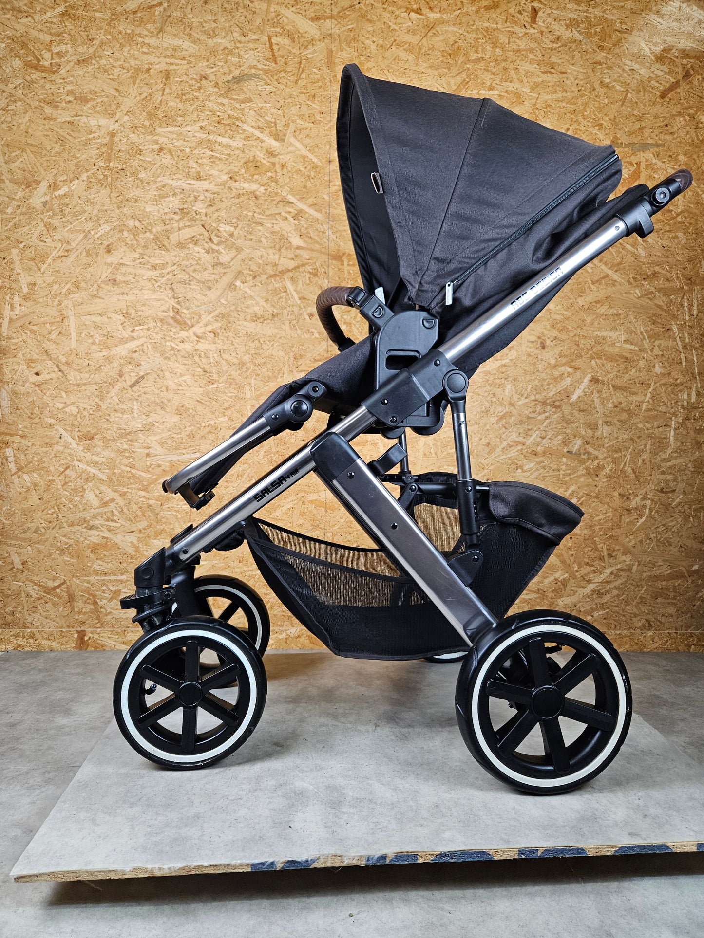 Abc Design - Salsa 4 Air Kombikinderwagen (sportsitz und Babywanne) Schwarz in sehr Gutem Zustand Kinderwagen 26