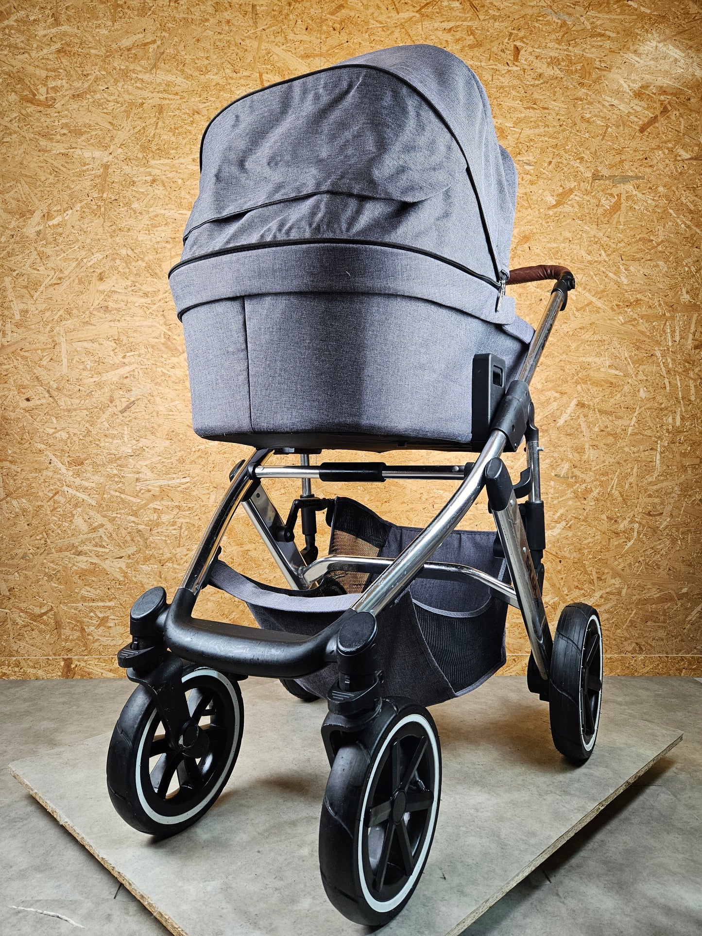 Abc Design - Salsa 4 Air Kombikinderwagen (sportsitz und Babywanne) - Asphalt in Gutem Zustand Kinderwagen 19