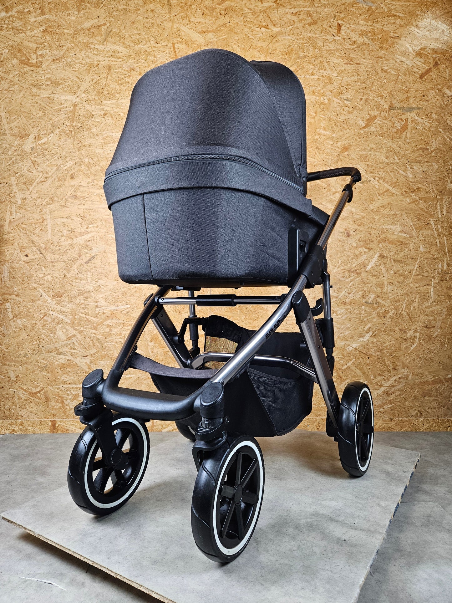 Abc Design - Salsa 4 Air Kombikinderwagen (sportsitz und Babywanne) Schwarz in sehr Gutem Zustand Kinderwagen 10