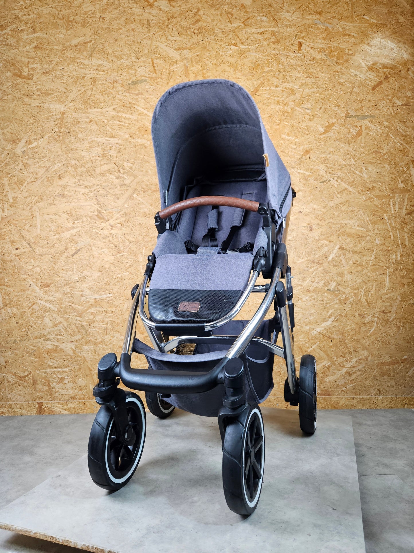 Abc Design - Salsa 4 Air Kombikinderwagen (sportsitz und Babywanne) - Asphalt in Gutem Zustand Kinderwagen 5