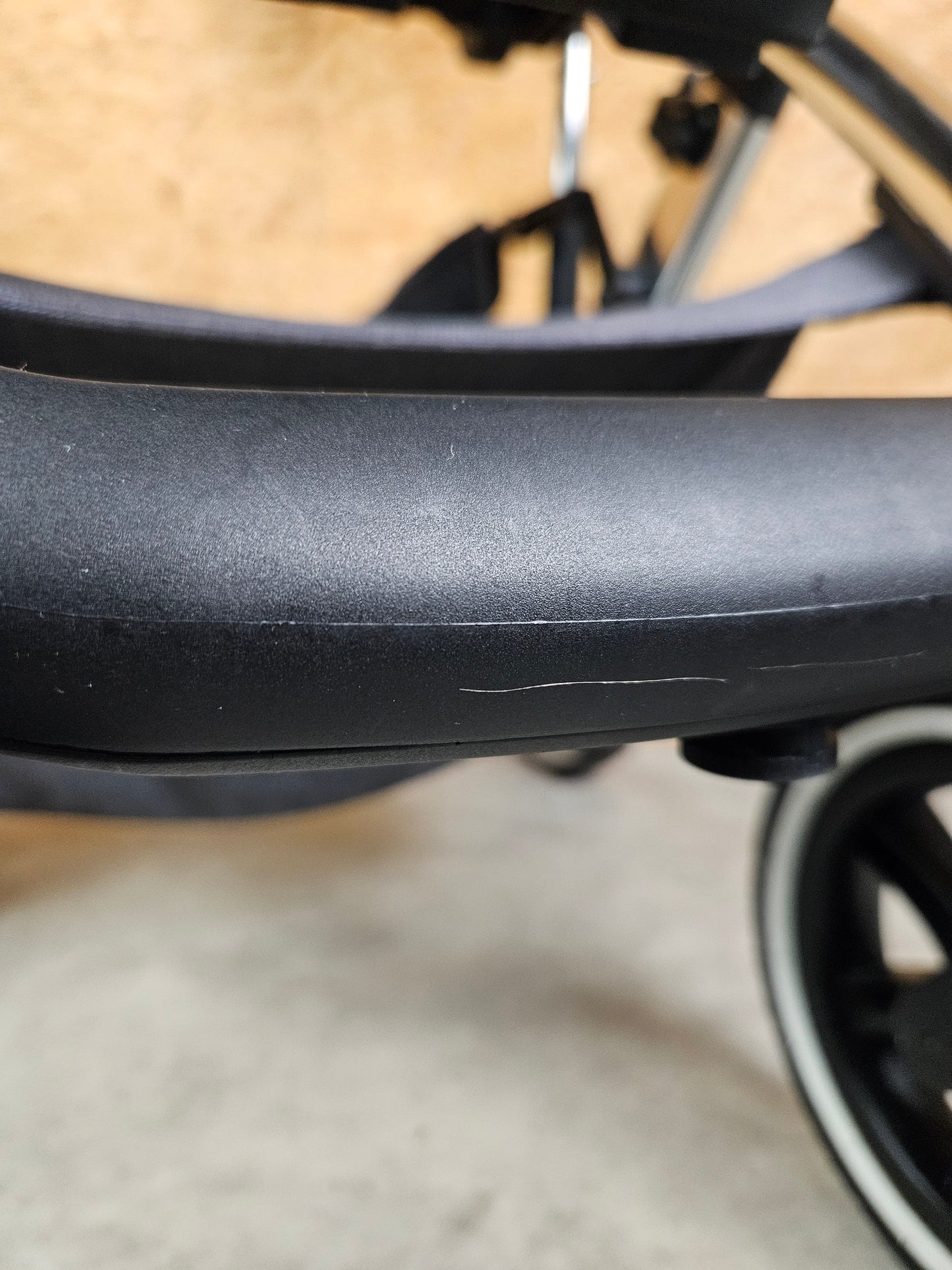 ABC Design - Salsa 4 Air Kombikinderwagen (Sportsitz und Babywanne mit Belüftung) - Asphalt in gutem Zustand