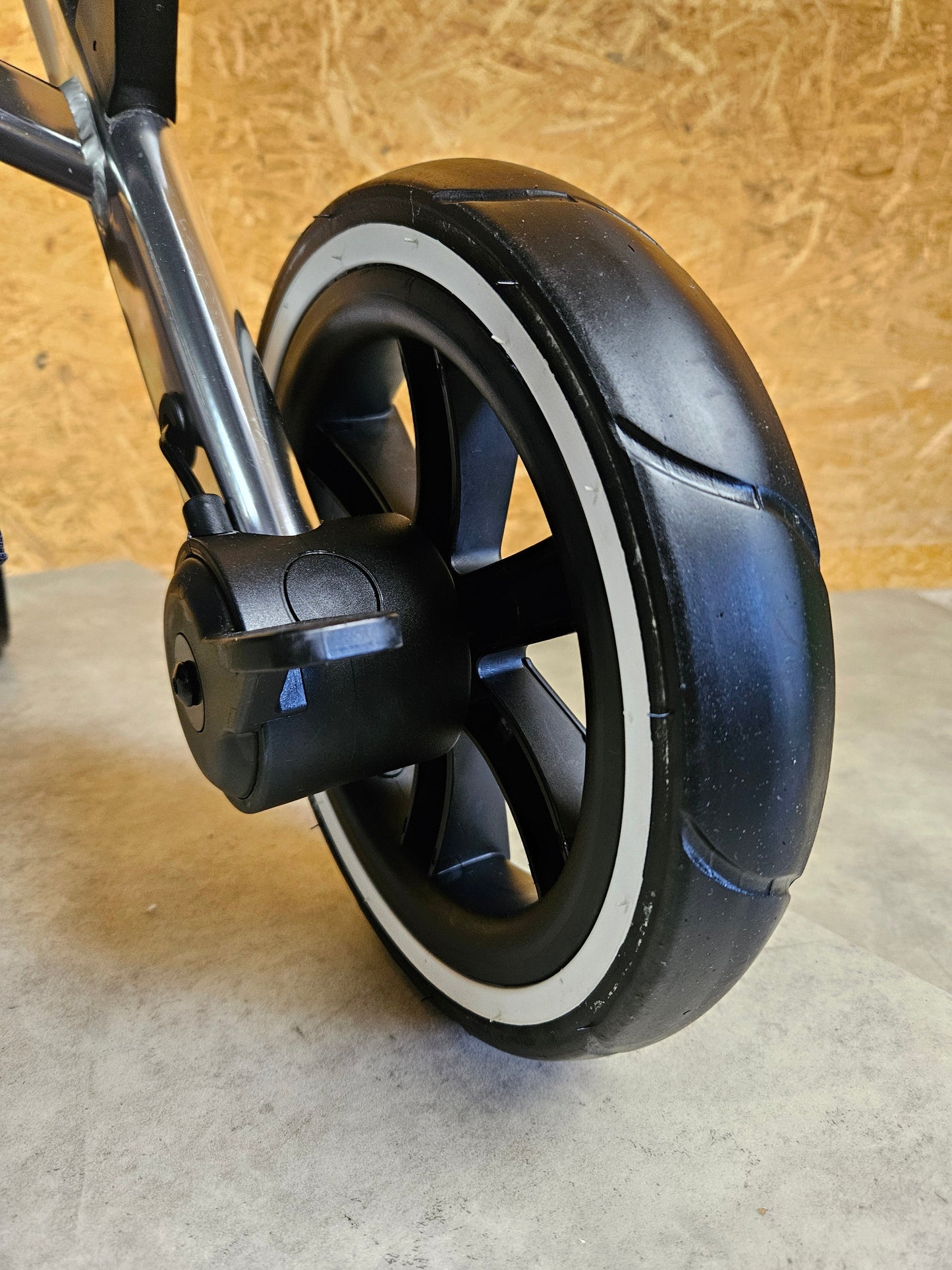 ABC Design - Salsa 4 Air Kombikinderwagen (Sportsitz und Babywanne) - Asphalt in gutem Zustand