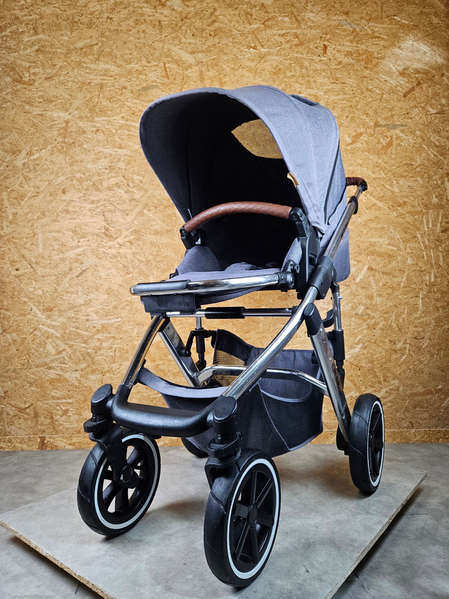 Abc Design - Salsa 4 Air Kombikinderwagen (sportsitz und Babywanne) - Asphalt in Gutem Zustand Kinderwagen 14