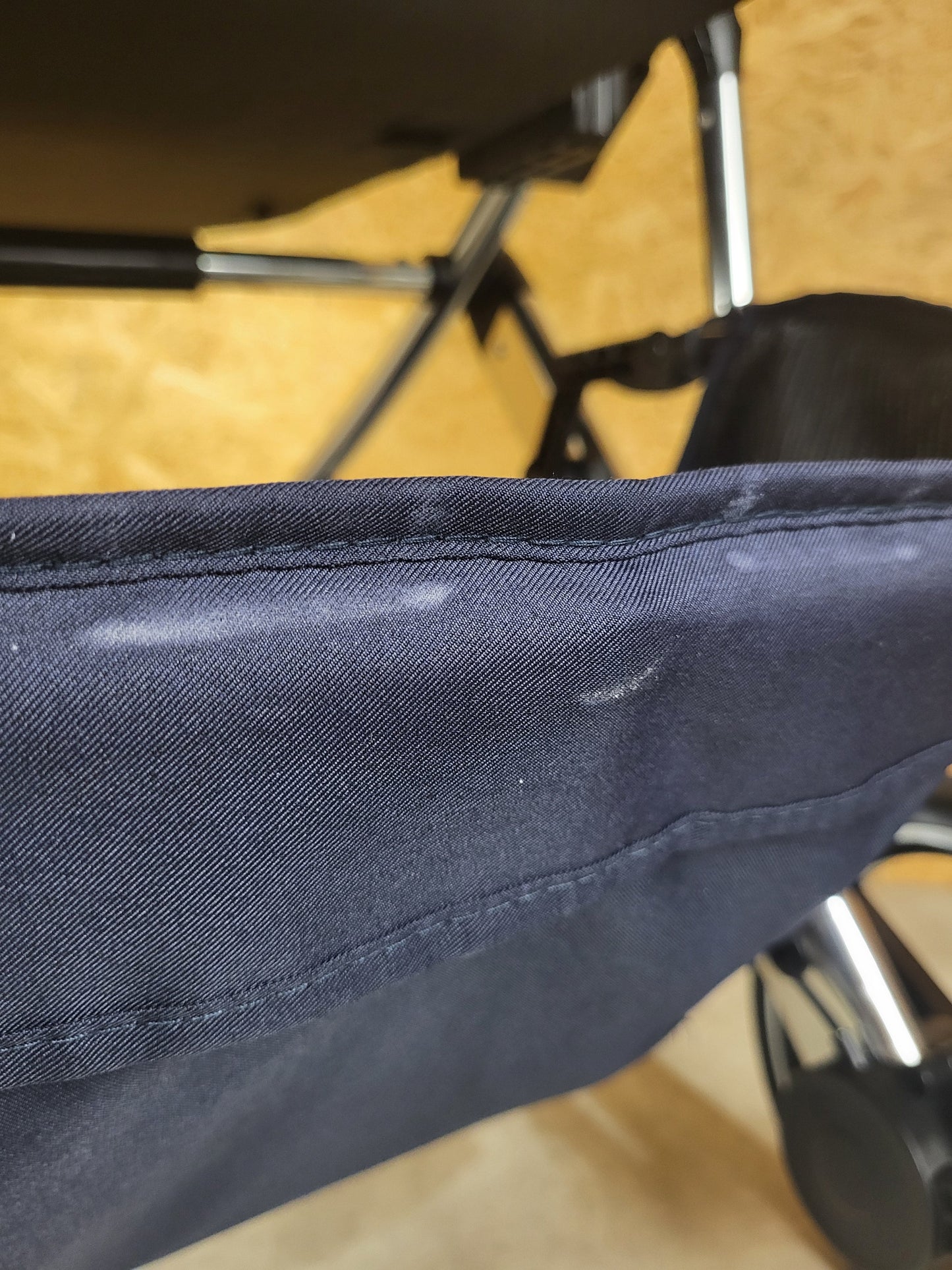 ABC-Design - Salsa 4 Kombikinderwagen (Sportsitz und Babywanne mit Fußsack und Wickeltasche) - Blau in gutem Zustand