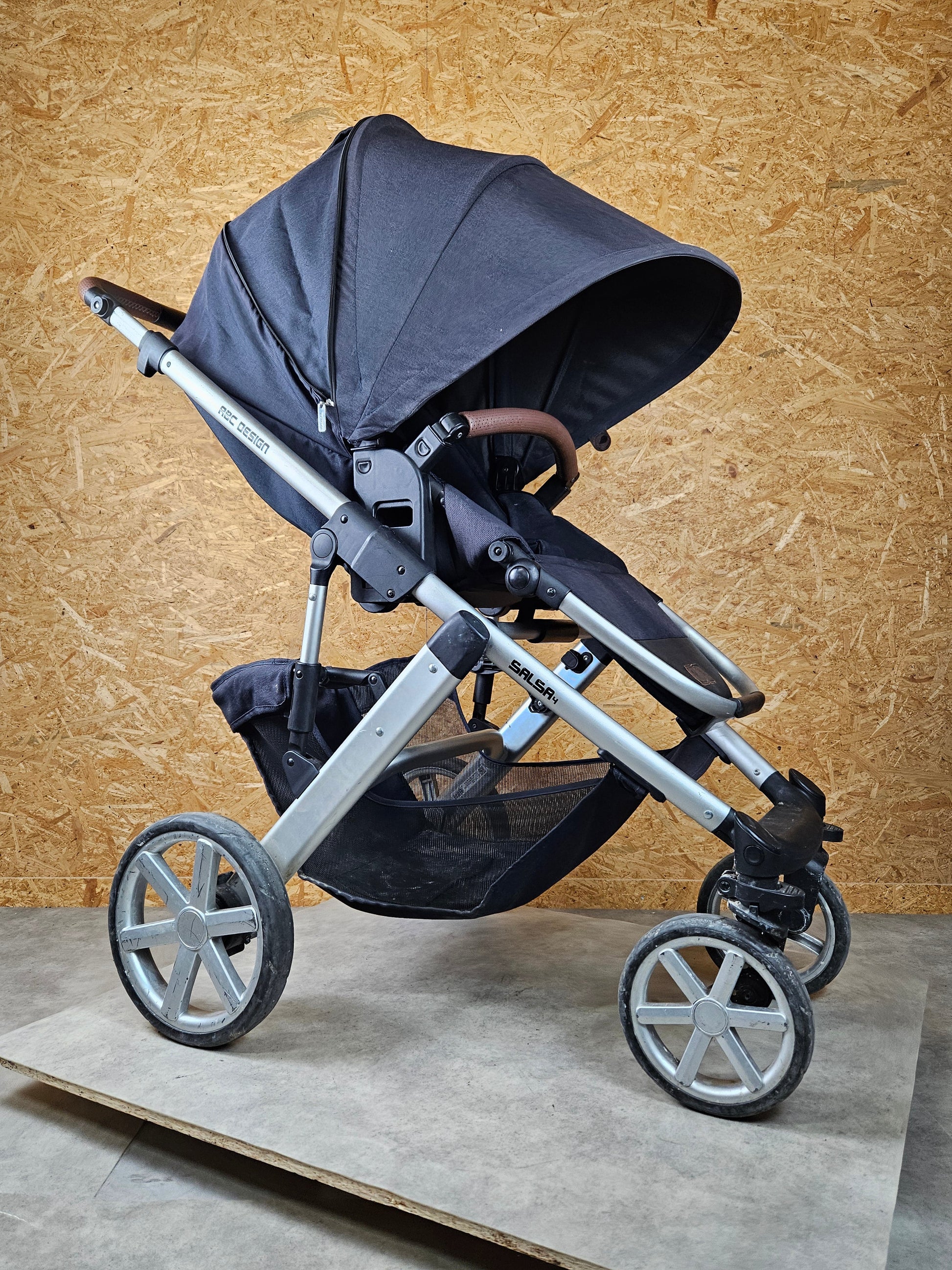 Abc Design - Salsa 4 Kombikinderwagen (sportsiz und Babywanne) - Blau - in Gutem Zustand Kinderwagen 11