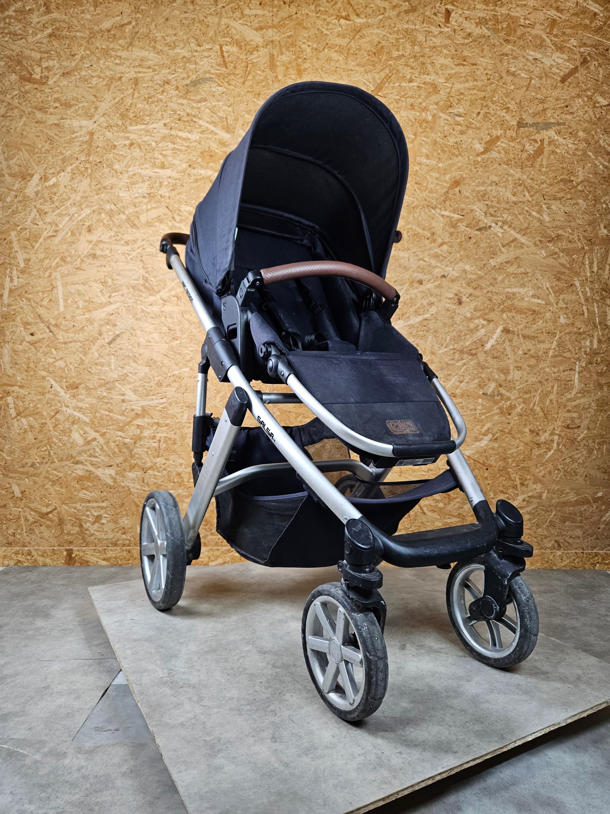 Abc Design - Salsa 4 Kombikinderwagen (sportsiz und Babywanne) - Blau - in Gutem Zustand Kinderwagen 6