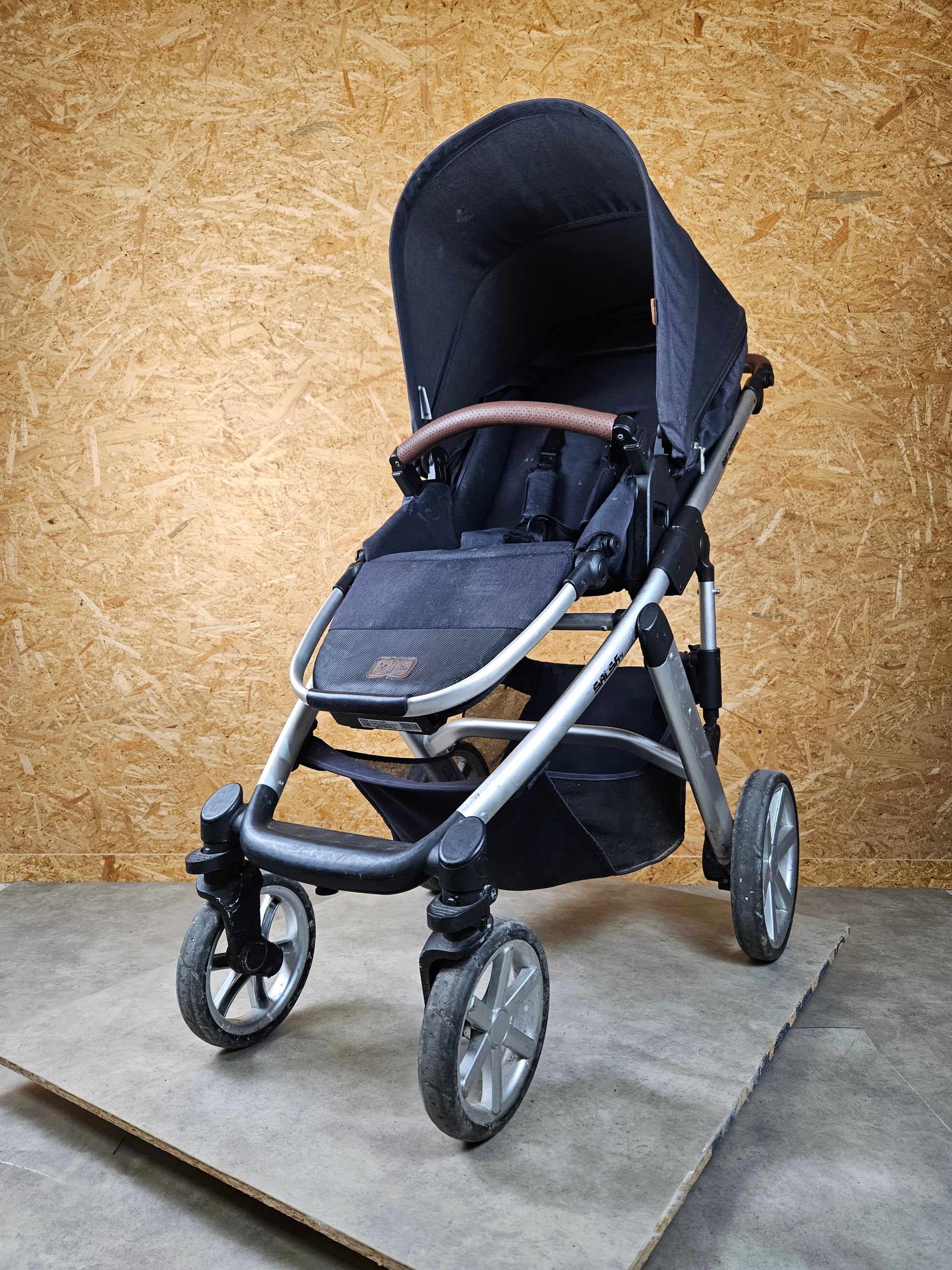 Abc Design - Salsa 4 Kombikinderwagen (sportsiz und Babywanne) - Blau - in Gutem Zustand Kinderwagen 8