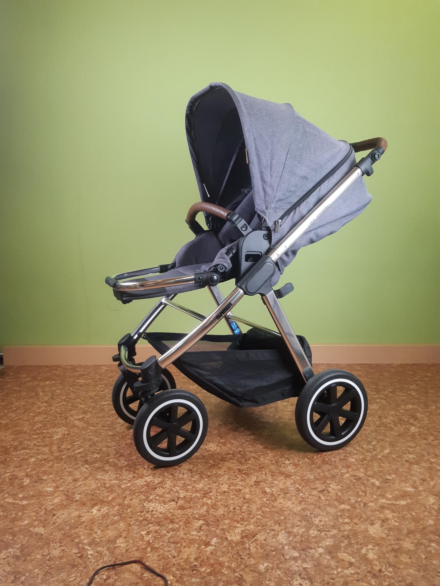 Abc Design - Samba Kombikinderwagen Grau / Sehr Gut Kinderwagen 2