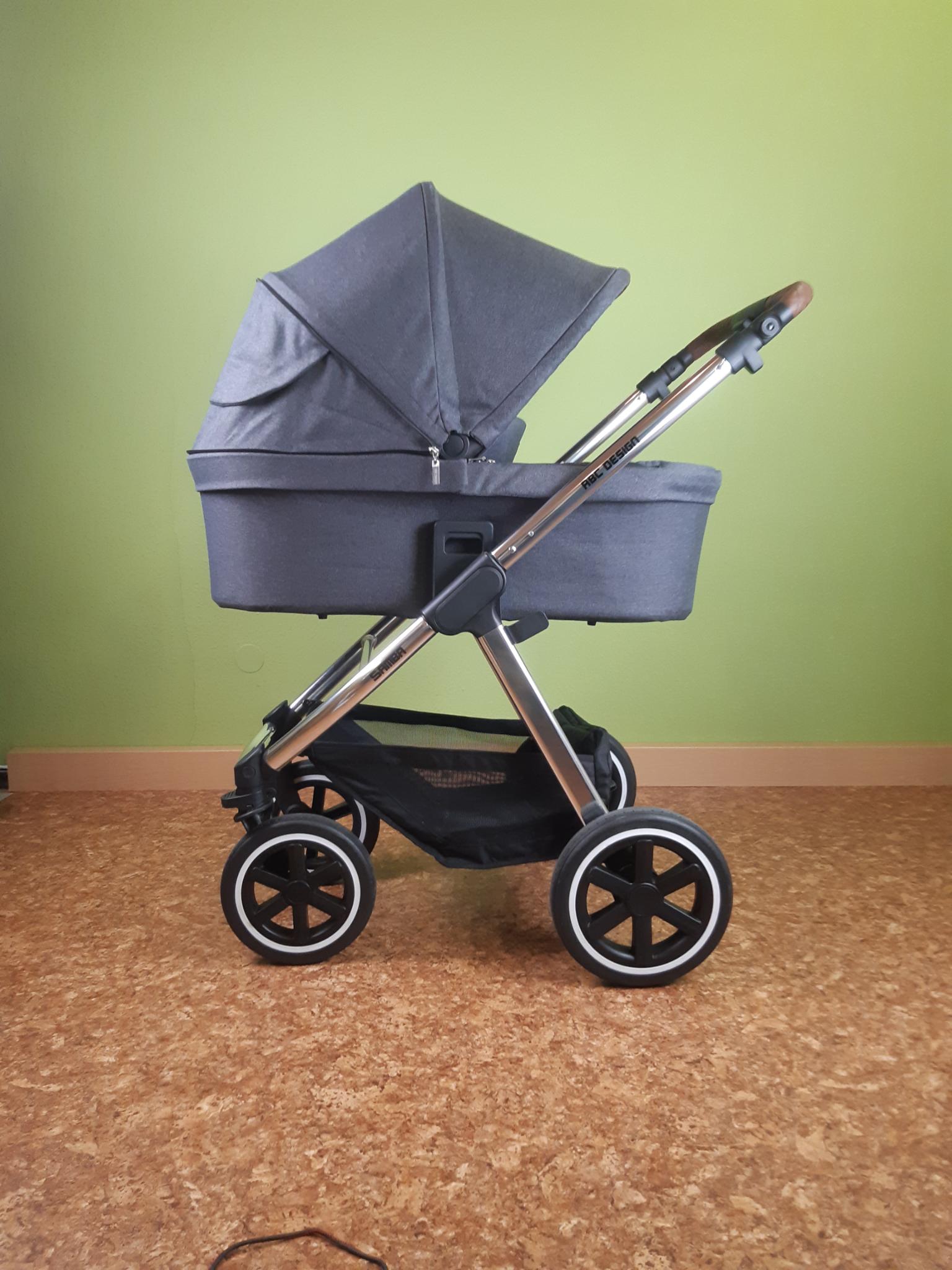 Abc Design - Samba Kombikinderwagen Grau / Sehr Gut Kinderwagen 8