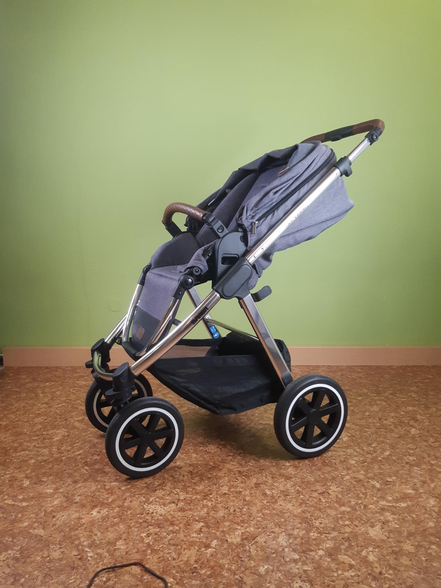 Abc Design - Samba Kombikinderwagen Grau / Sehr Gut Kinderwagen 5