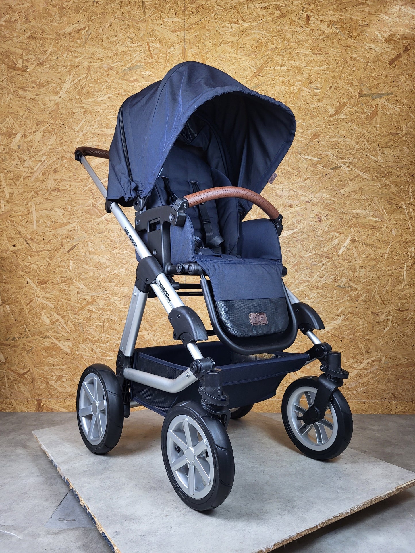 Abc-design Tereno 4 - Kombikinderwagen (sportsitz und Liegewanne) - Blau in sehr Gutem Zustand am Besten Kinderwagen 2