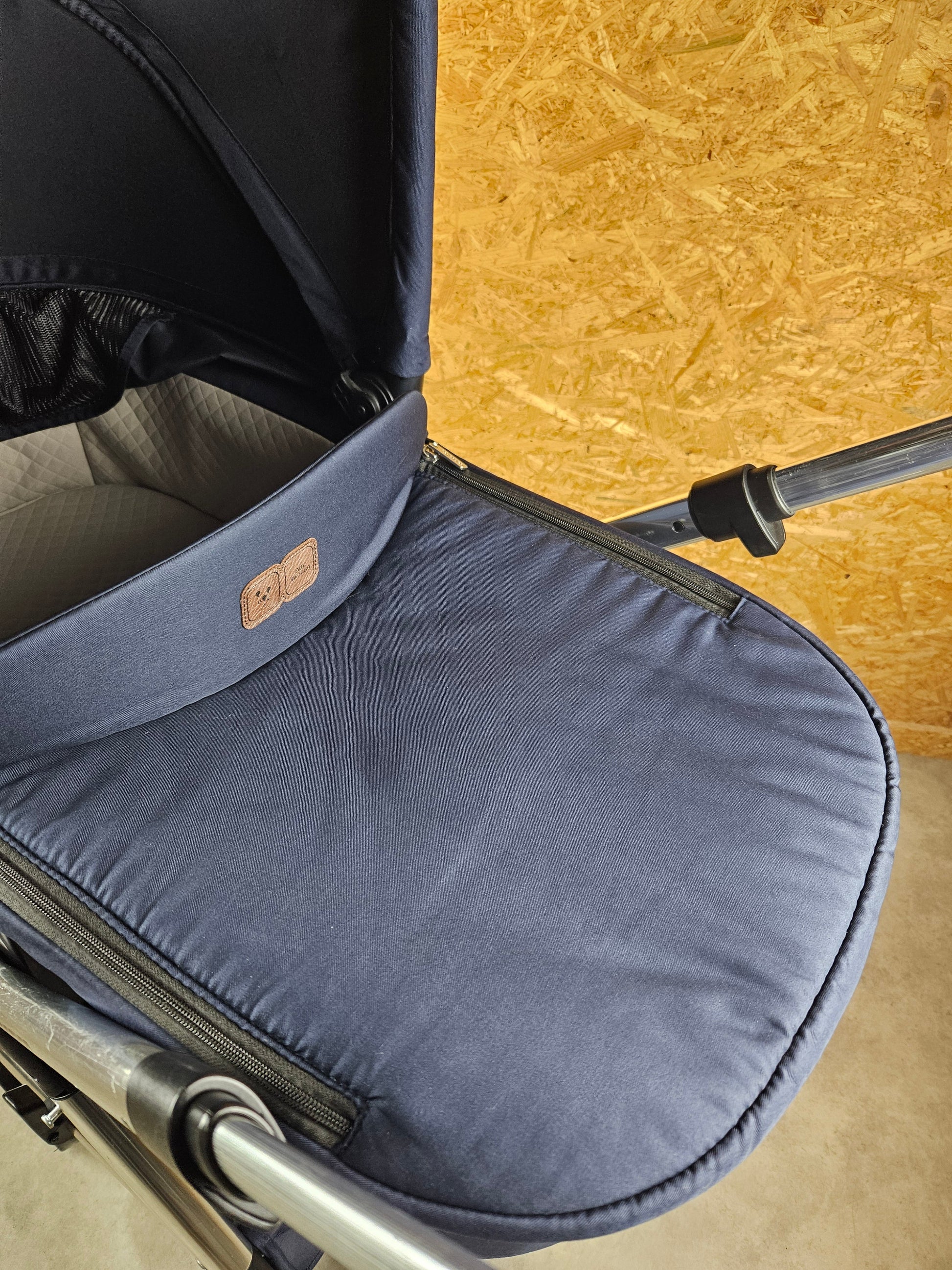 Abc Design - Viper 4 Kombikinderwagen (sportsitz und Liegewanne) - Blau in Gutem Zustand Kinderwagen 27